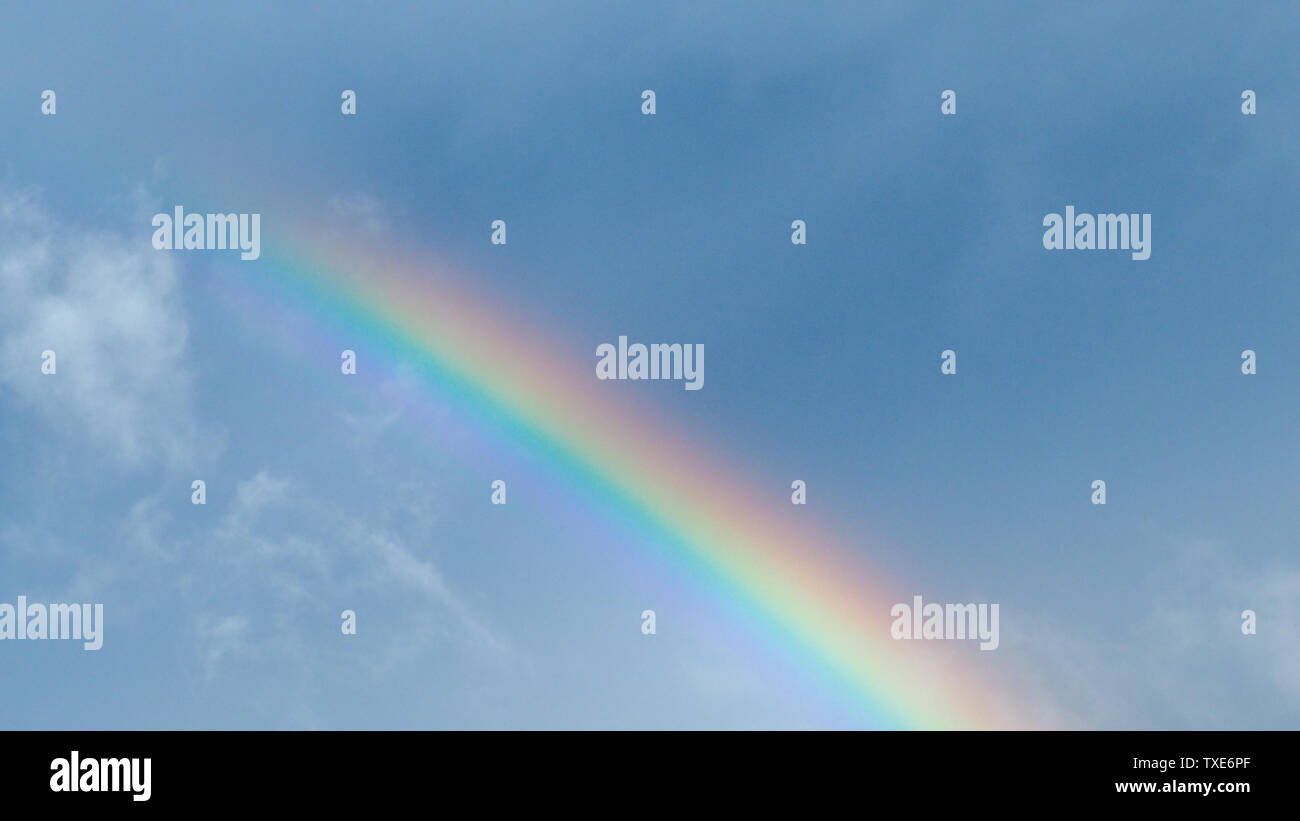 Colori vibranti in arcobaleno, Australia Foto Stock