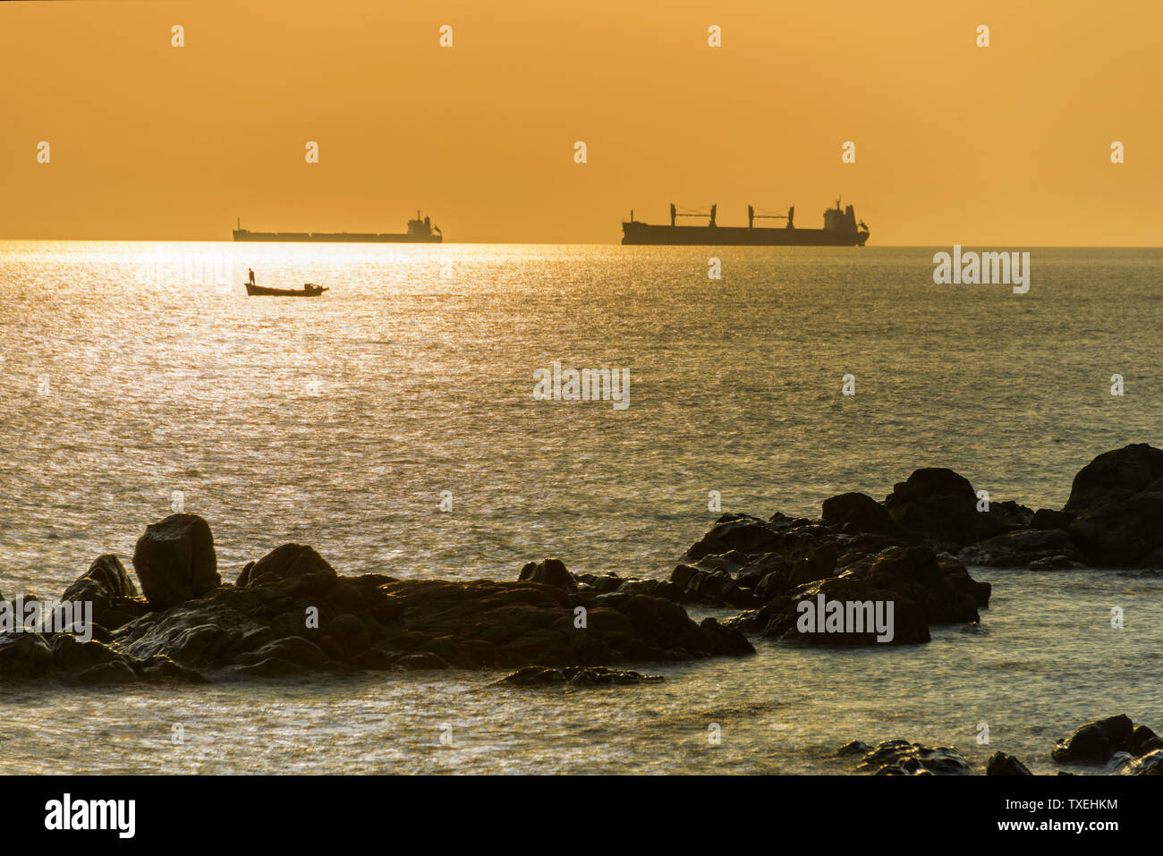 Pesce Isola della Scala Foto Stock