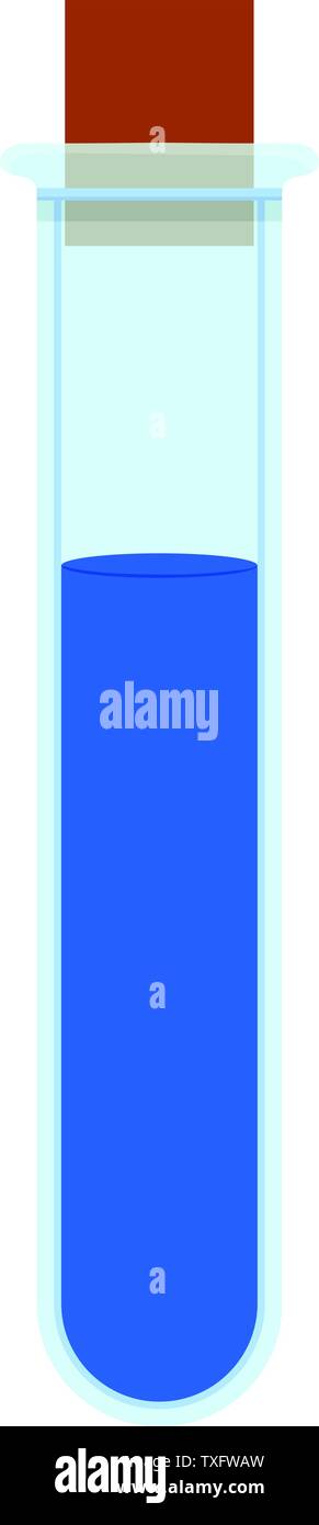 Mana Potion. Cartoon Magic elisir beuta isolata su sfondo bianco. Elementi di avventura. Illustrazione di vettore per il tuo design, gioco, la scheda Web. Illustrazione Vettoriale