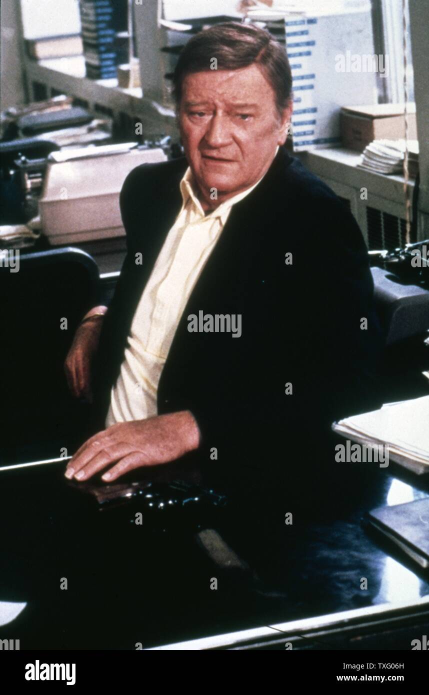 McQ Anno : 1974 USA Director : John Sturges John Wayne Foto Stock