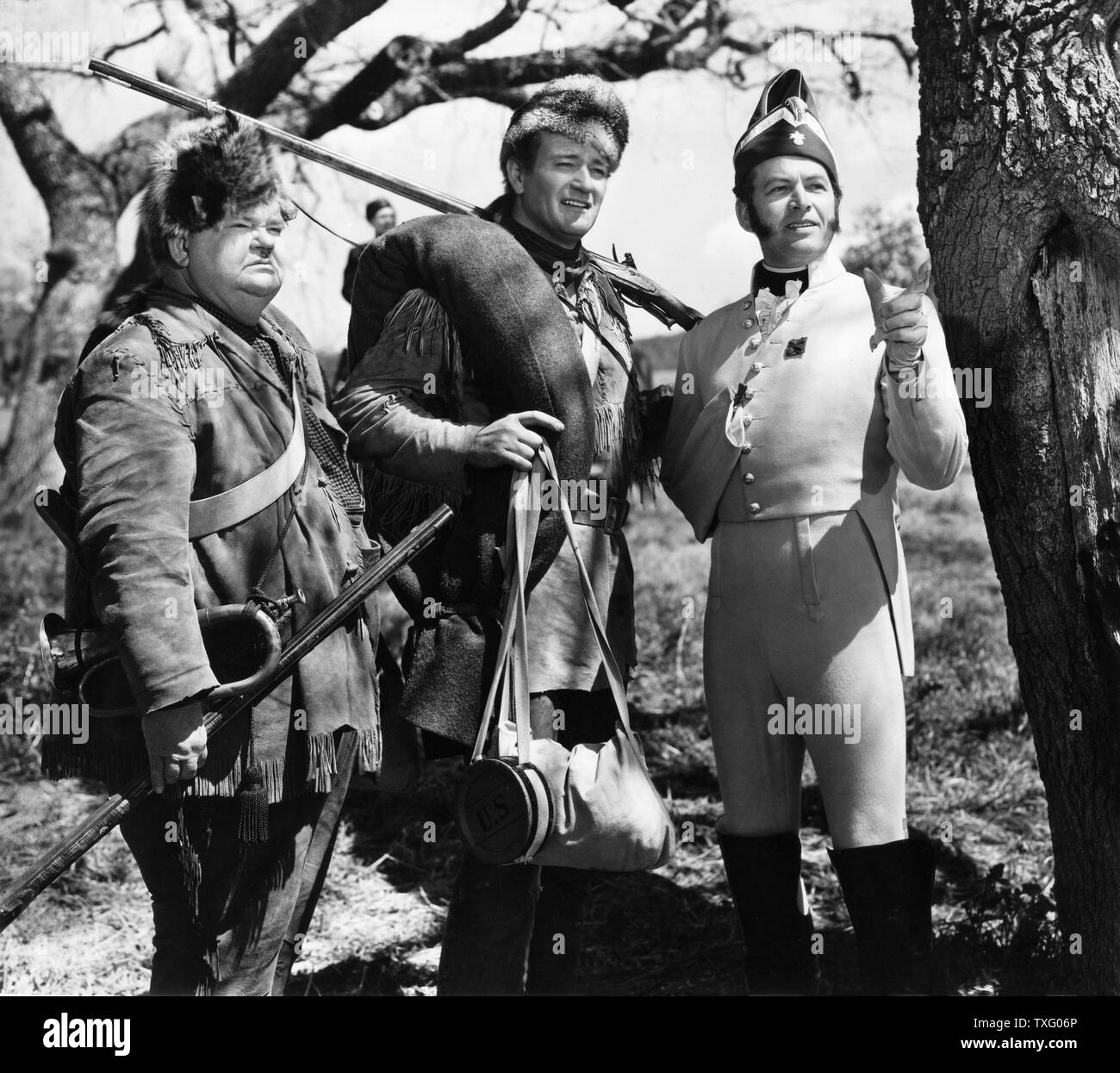 I combattimenti Kentuckian Anno : 1949 USA Direttore : George Waggner Oliver Hardy, John Wayne, Philip Dorn Foto Stock