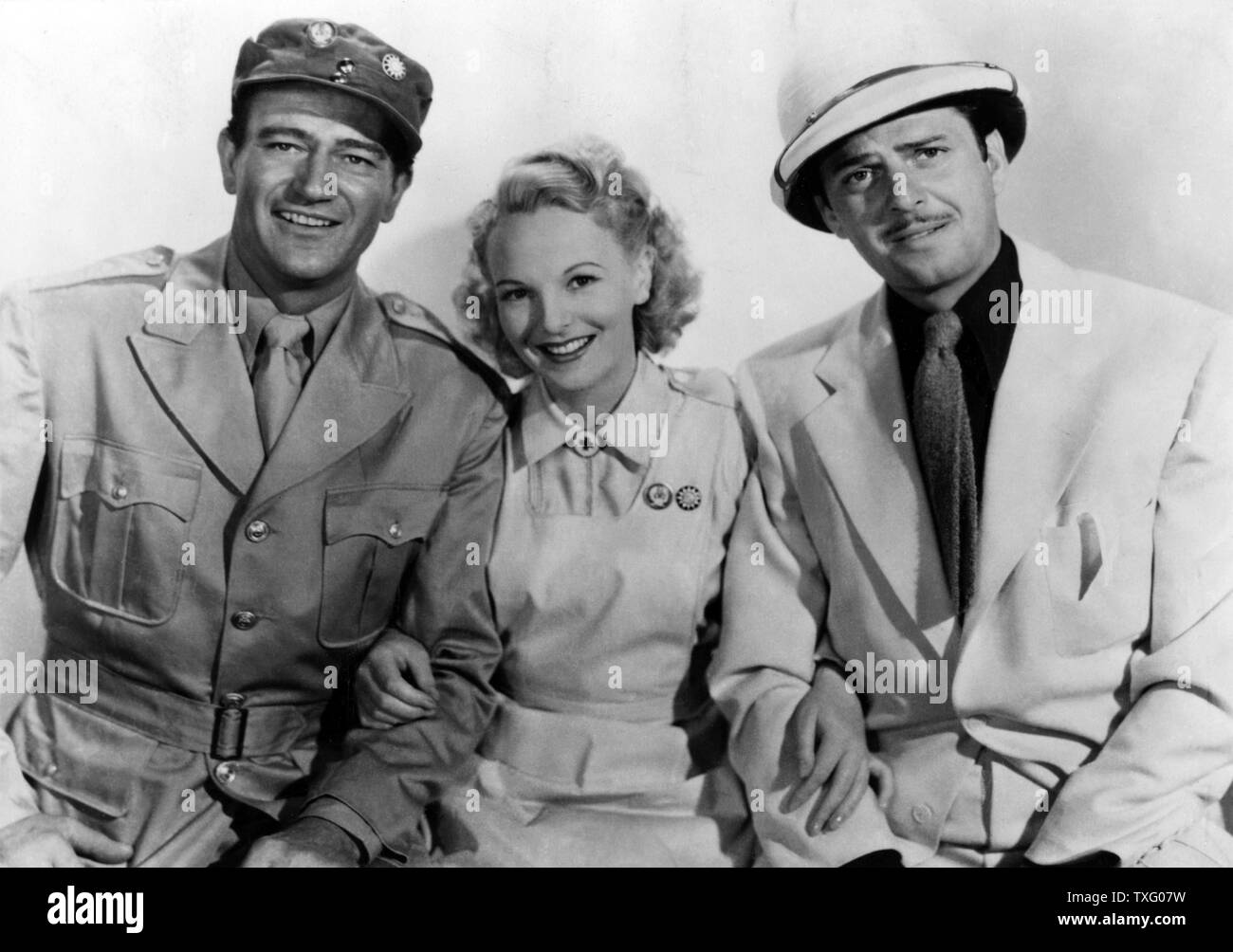 Flying Tigers Anno : 1942 USA Direttore : David Miller John Wayne, John Carroll, Anna Lee Foto Stock