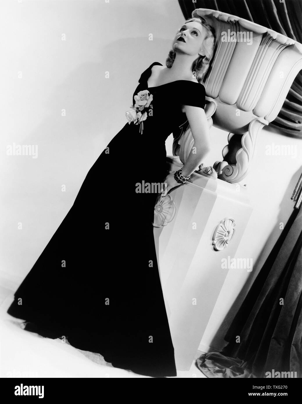 Madeleine Carroll Promozione foto dalla Paramount Pictures con la quale essa aveva un contratto tra il 1936 e il 1942 Foto Stock