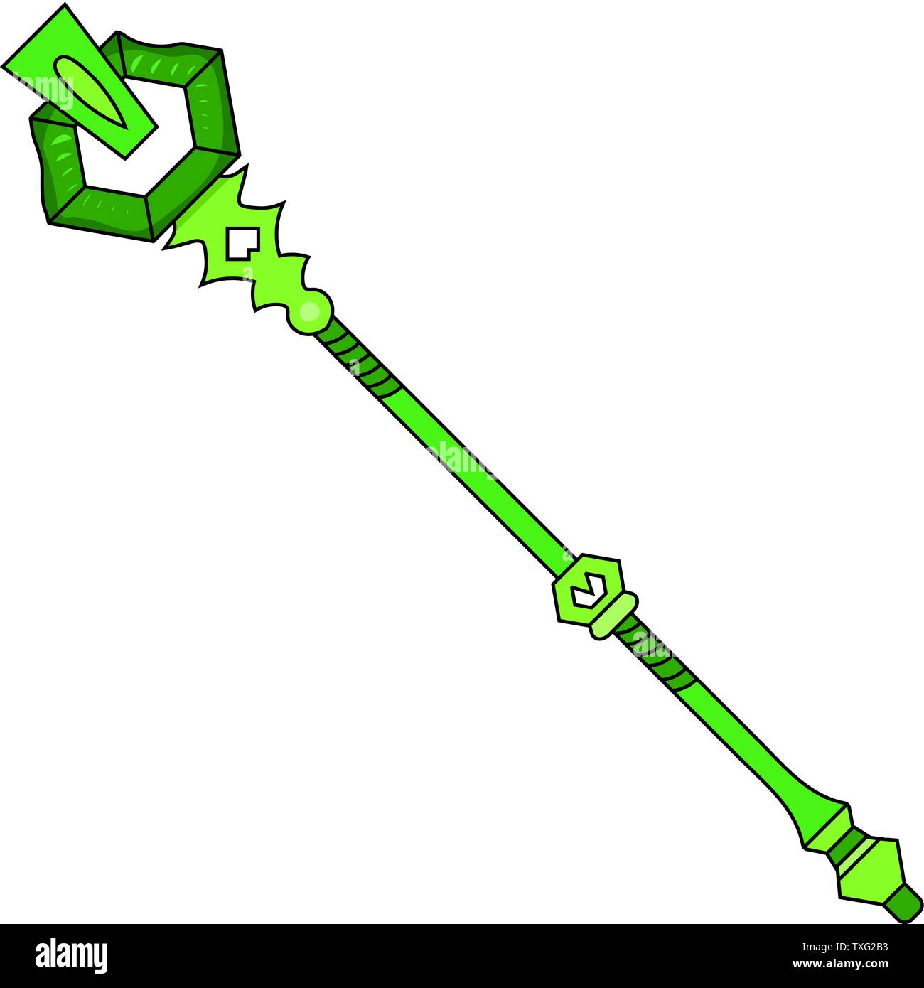 Magic personale isolato su sfondo bianco. Elementi di procedura guidata. Illustrazione di vettore per il tuo design, gioco, la scheda Web. Illustrazione Vettoriale