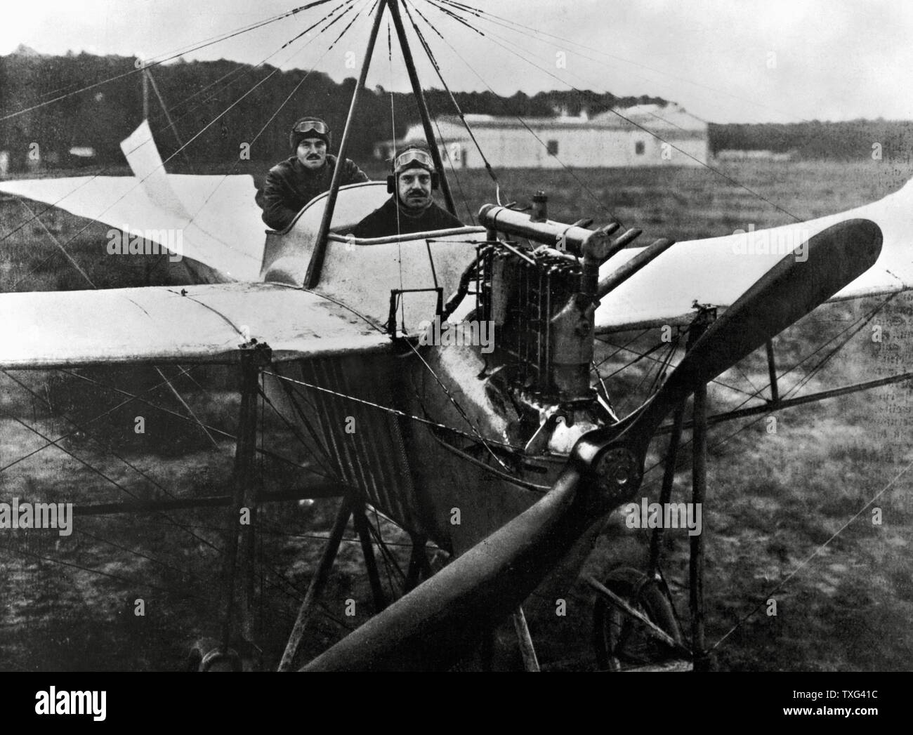 Militare austriaca monoplan 'Rumpler-Eindecker', 1912. Foto Stock