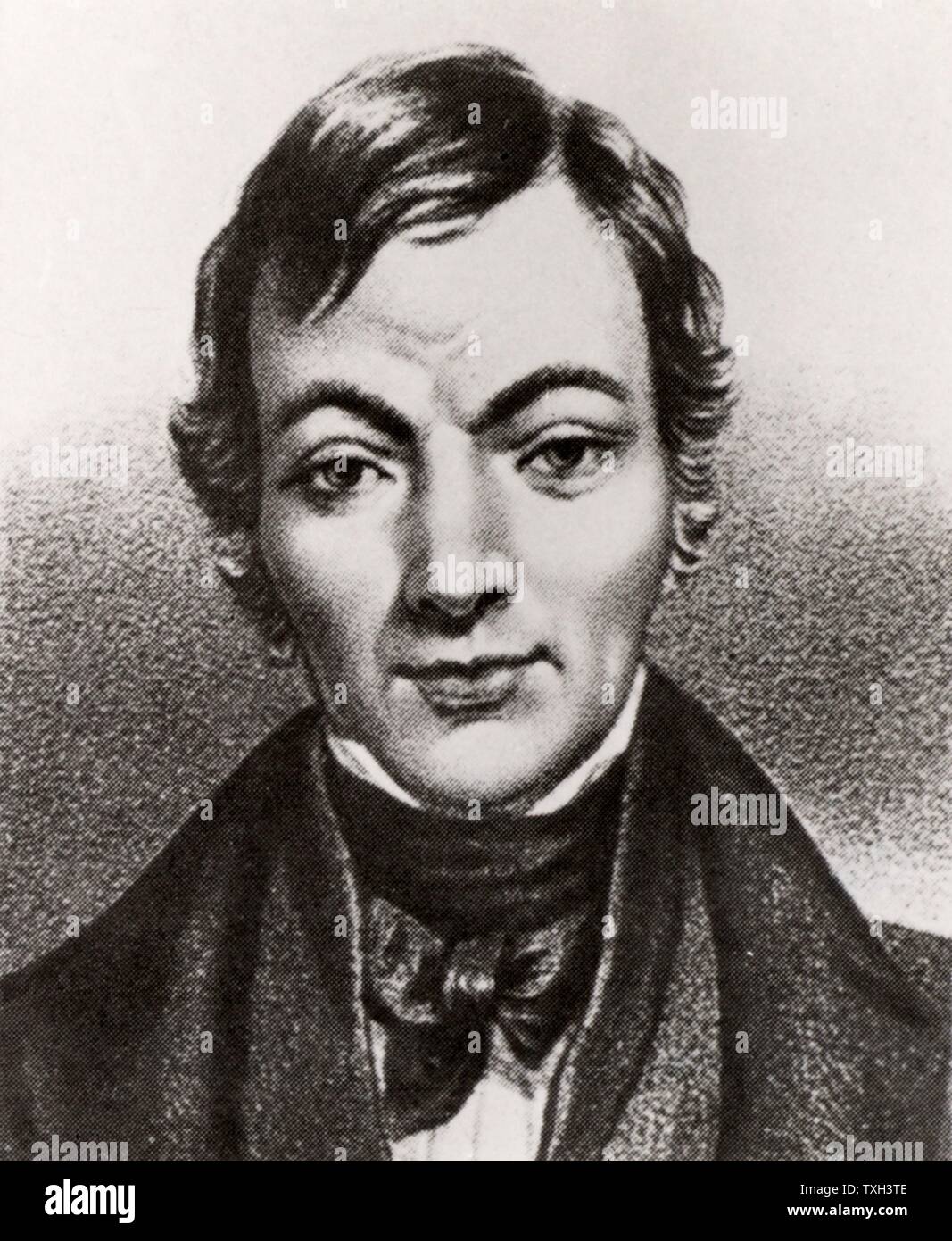 Robert Owen, Gallese filantropo britannico e socialista. Acquistato New Lanark Mills Scozia dove i semi del movimento cooperativo sono state seminate. Egli fondò la città di nuova armonia, Indiana, Stati Uniti d'America sui principi cooperativi Foto Stock