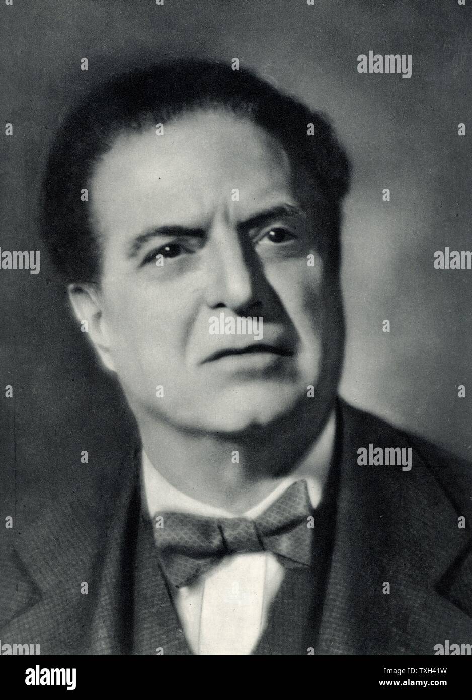 Pietro Mascagni, compositore italiano. Ritratto c.1915 Foto Stock
