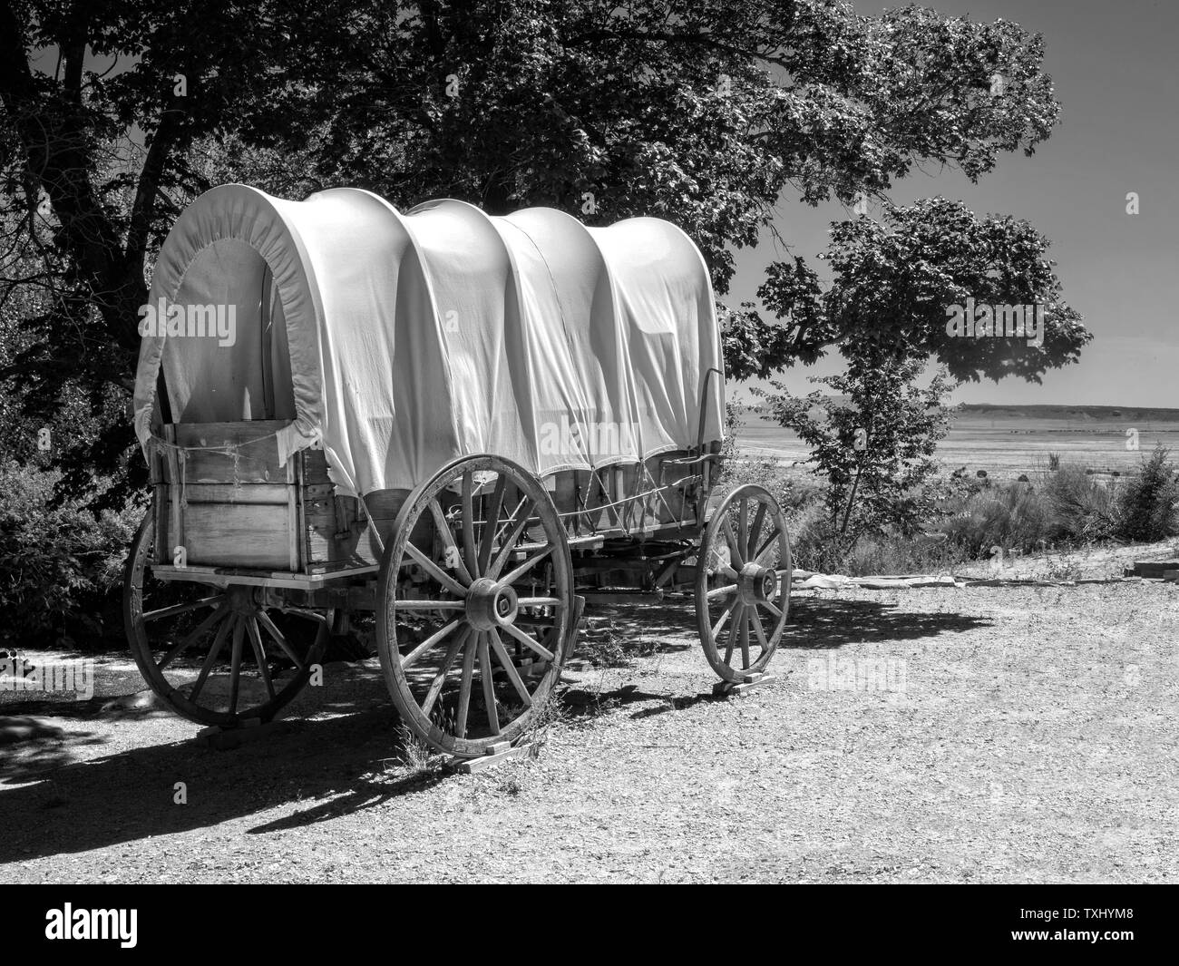 Chuck carro coperto a tubo Spring National Monument in Arizona USA Foto Stock