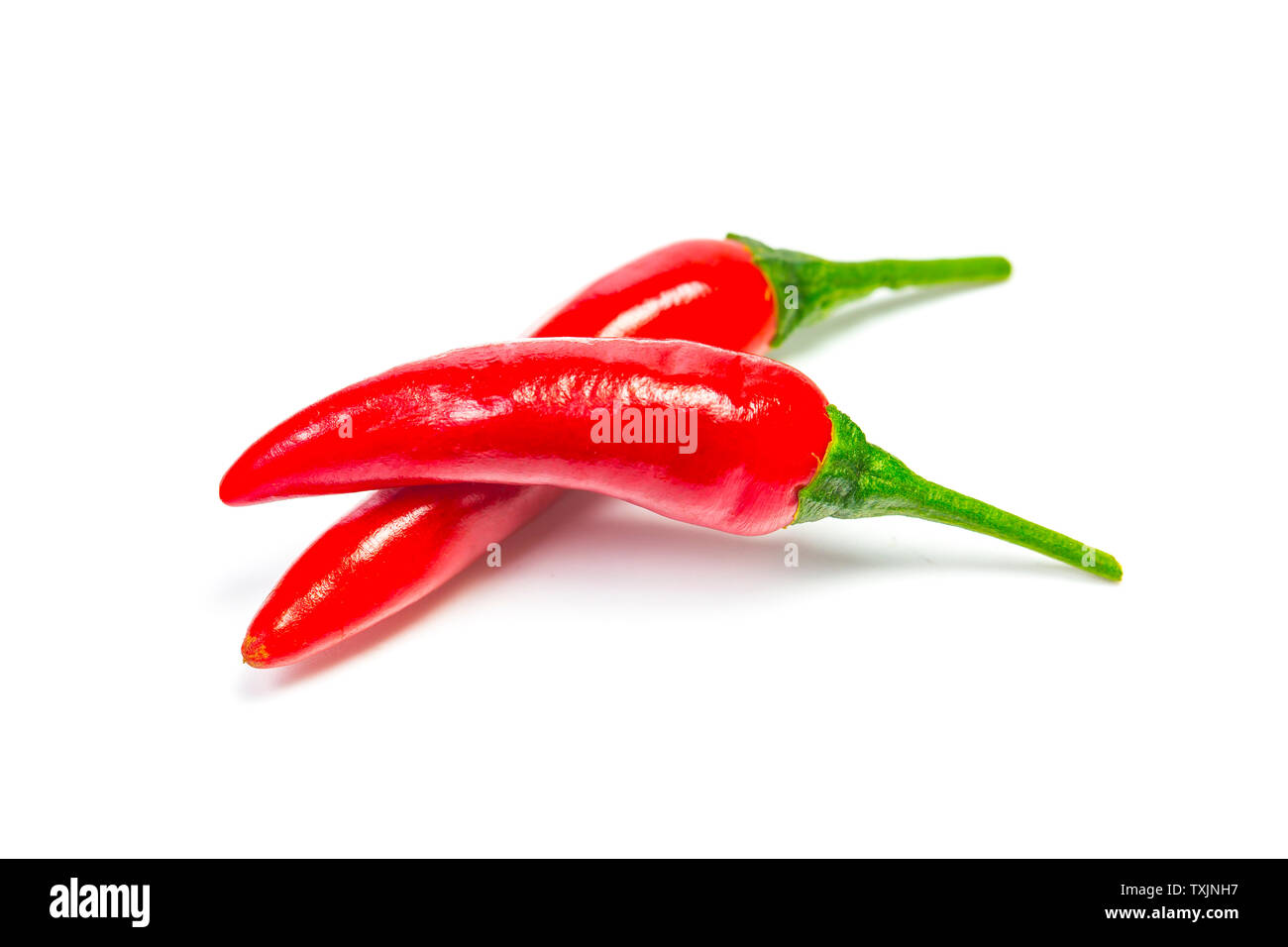 Peperoncino isolato Foto Stock