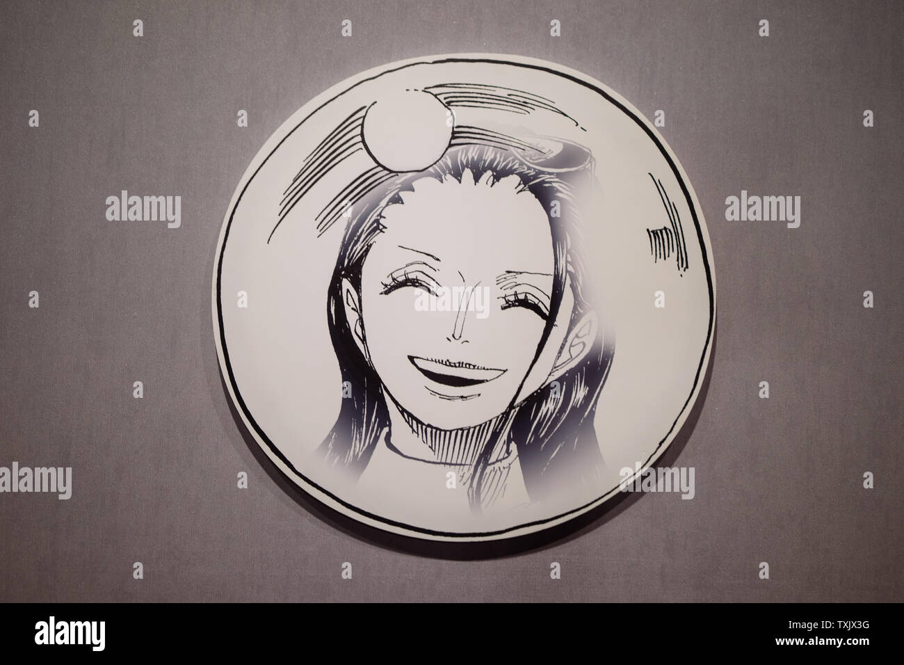 Disegnate a mano avatar di re del mare carattere ladro Foto Stock