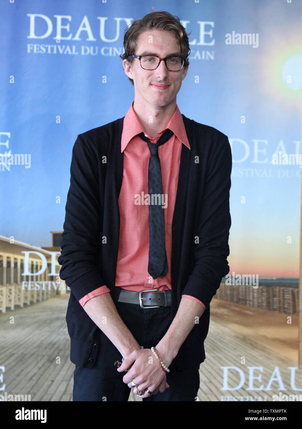 Dustin Ingram arriva a un photocall per il film 'Meet Monica Velour' durante la trentaseiesima American Film Festival di Deauville a Deauville, Francia il 11 settembre 2010. UPI/David Silpa Foto Stock