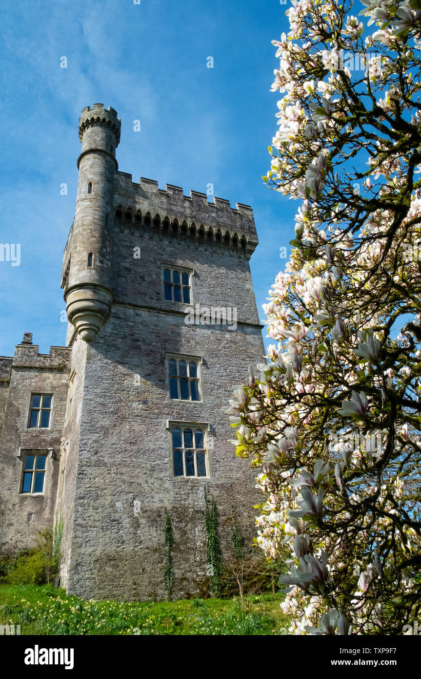 Lismore Castle, Waterford, Irlanda Foto Stock