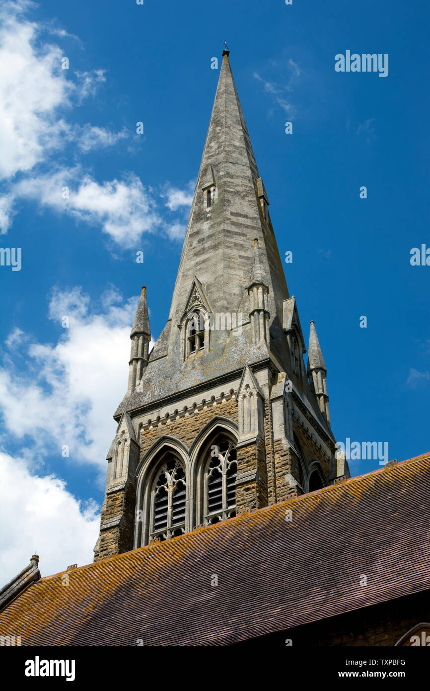 San Pietro e la chiesa di San Paolo, Upton su Severn, Worcestershire, England, Regno Unito Foto Stock