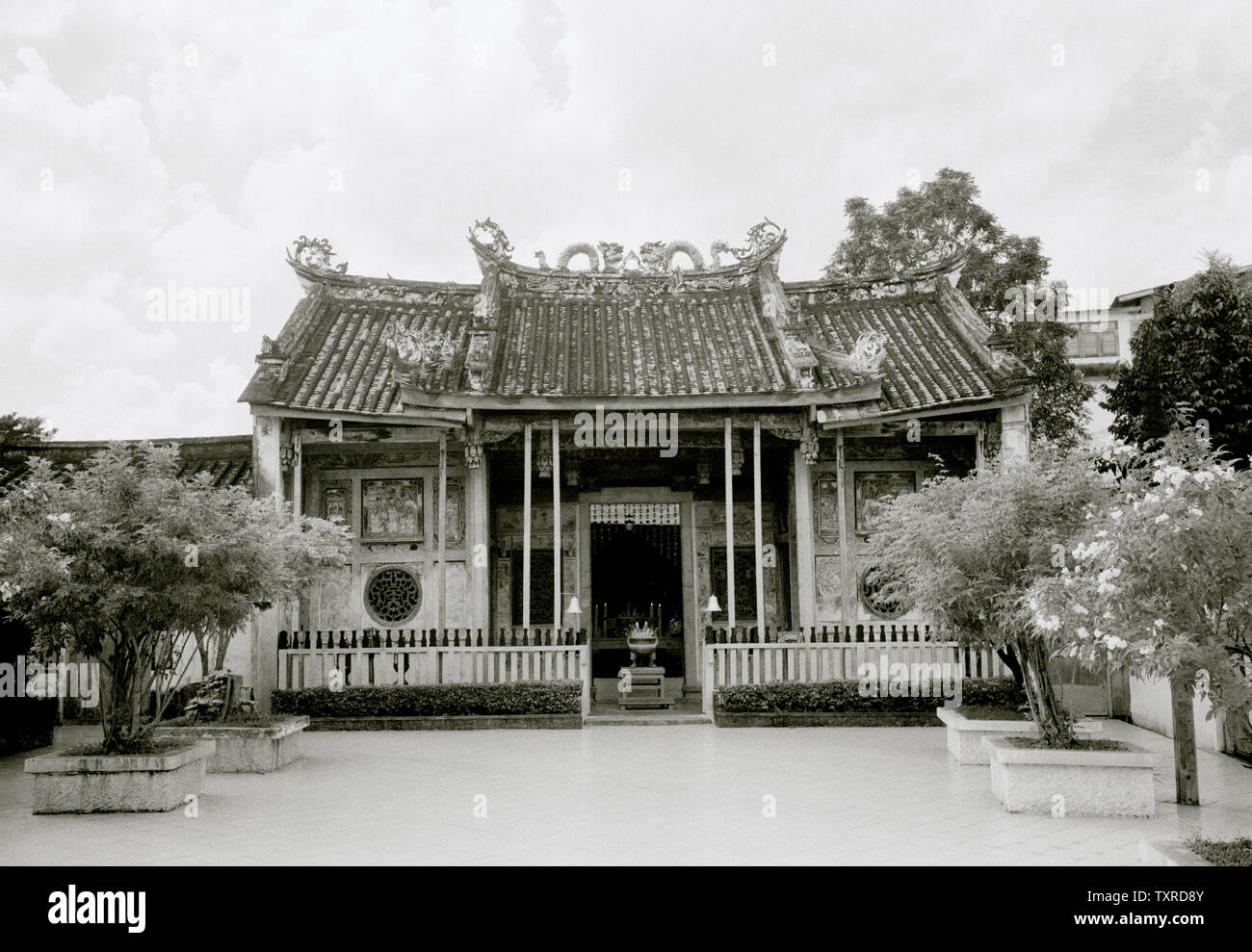Dea della Misericordia Kuan Yin Santuario a Bangkok in Tailandia in Asia del sud-est in Estremo Oriente. Foto Stock