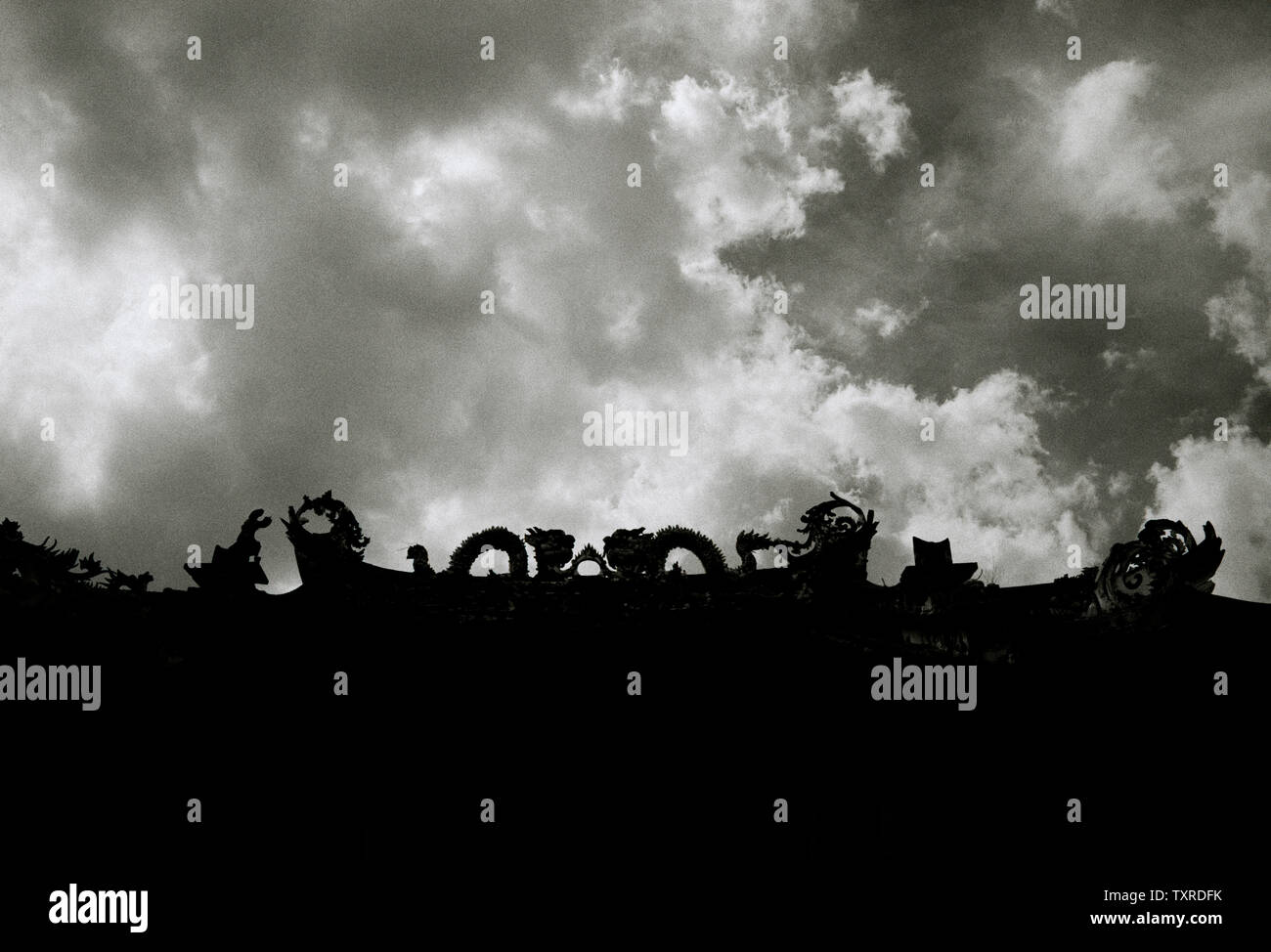 Dea della Misericordia Kuan Yin Santuario a Bangkok in Tailandia in Asia del sud-est in Estremo Oriente. Foto Stock