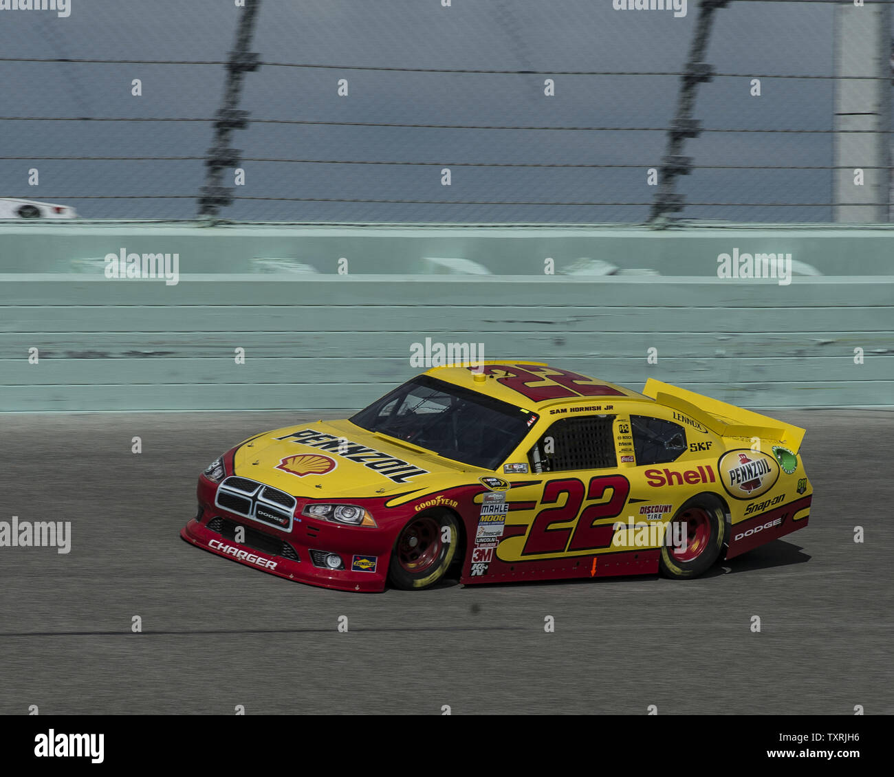 NASCAR Nationwide Series, campionato racer, Ryan Blaney, pratiche al Homestead-Miami Speedway a Homestead, Florida il 16 novembre 2012. .UPI/Joe Marino-Bill Cantrell Foto Stock