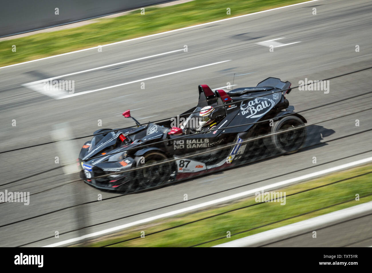 KTM X-Bow battaglia nel circuito de Barcelona, Catalogna, Spagna Foto Stock