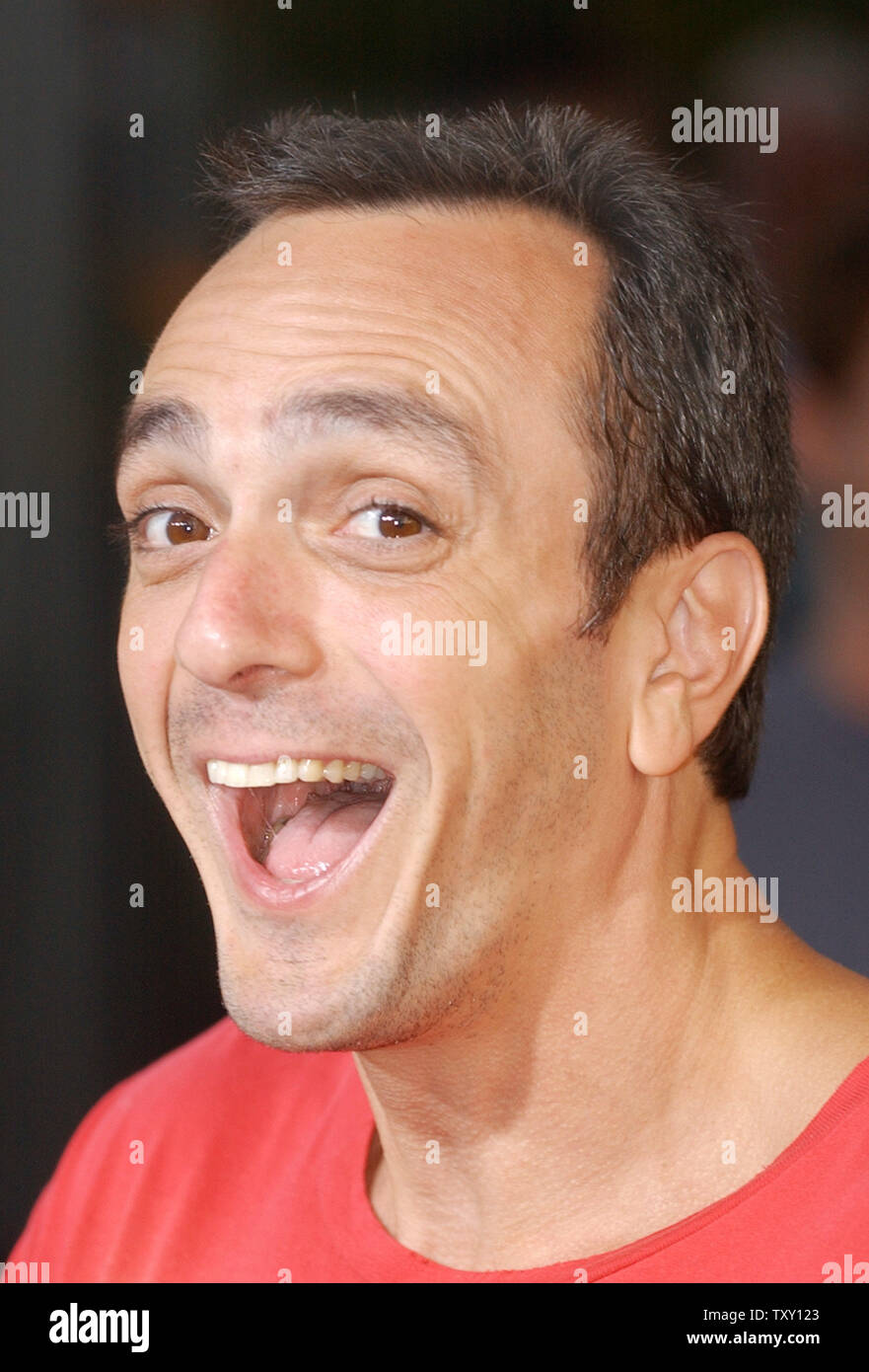 Hank Azaria arriva al mondo Premiere del '40 Year-Old vergine' Agosto 11, 2005 a Los Angeles. (UPI foto/John Hayes) Foto Stock