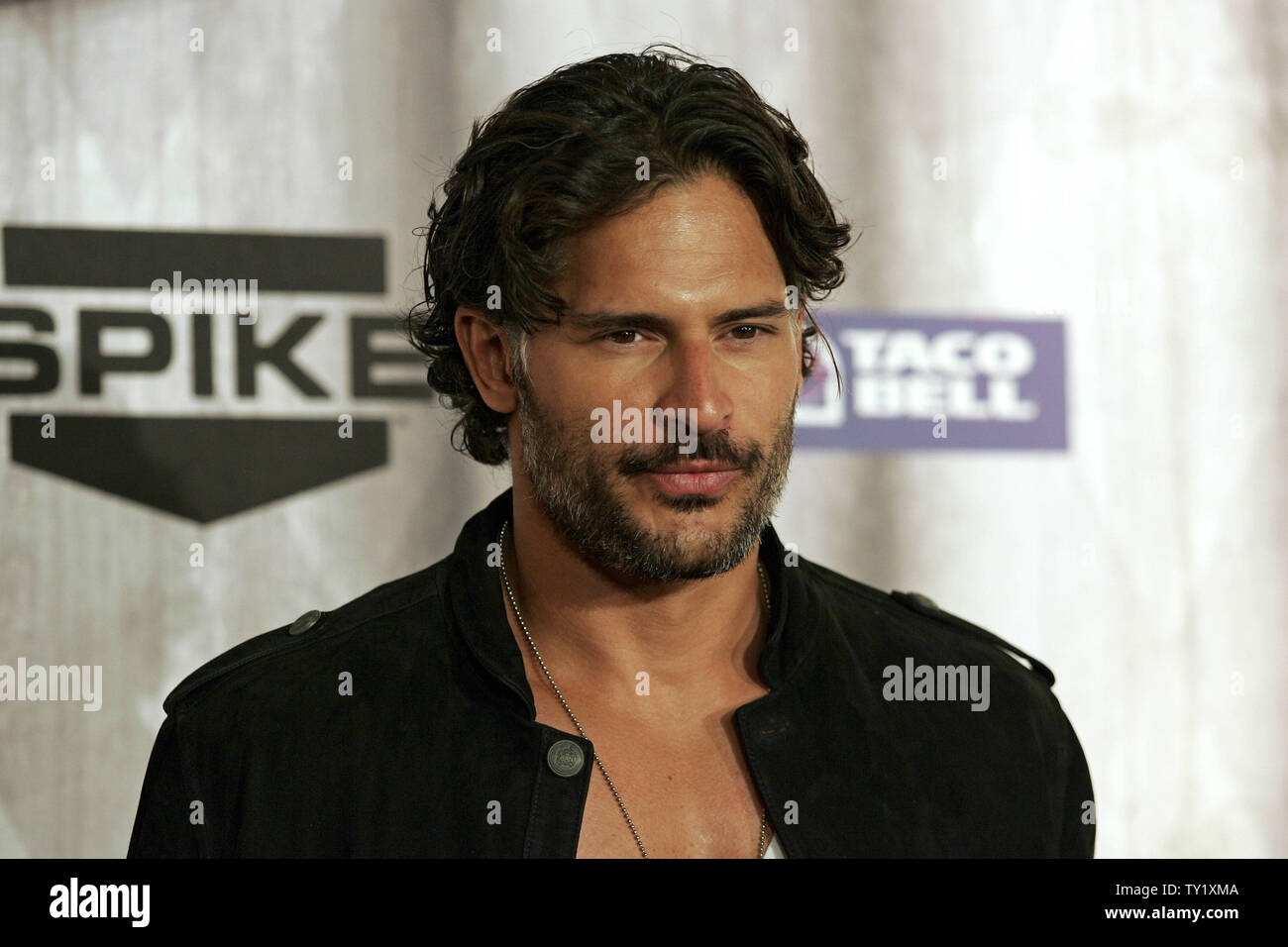 Attore Joe Manganiello arriva per Spike TV Scream Awards presso gli Universal Studios di Los Angeles il 15 ottobre 2011. UPI/Jonathan Alcorn Foto Stock