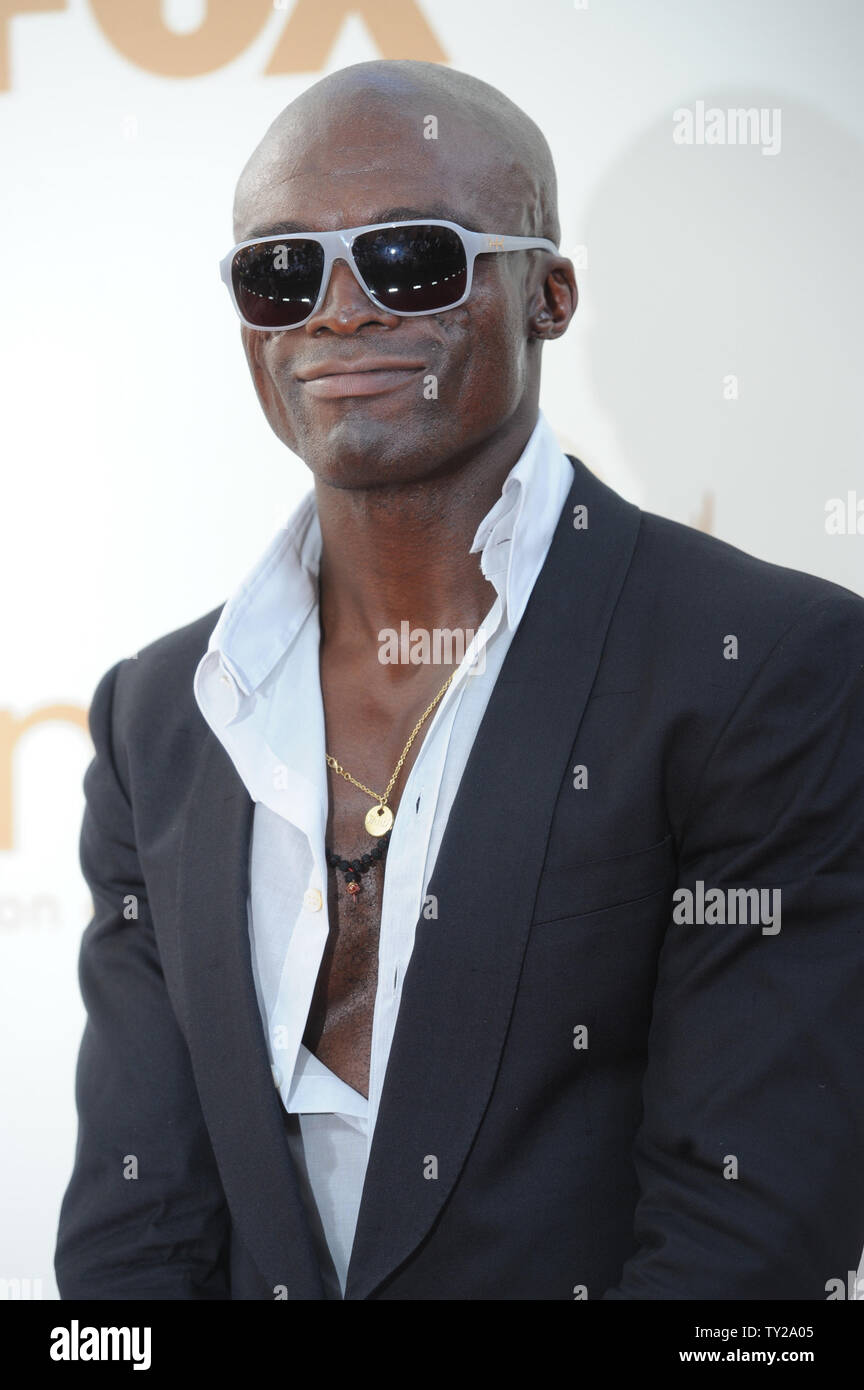 La guarnizione arriva al 63Primetime Emmy Awards presso il Nokia Theatre di Los Angeles il 18 settembre 2011. UPI/Jayne Kamin Oncea Foto Stock