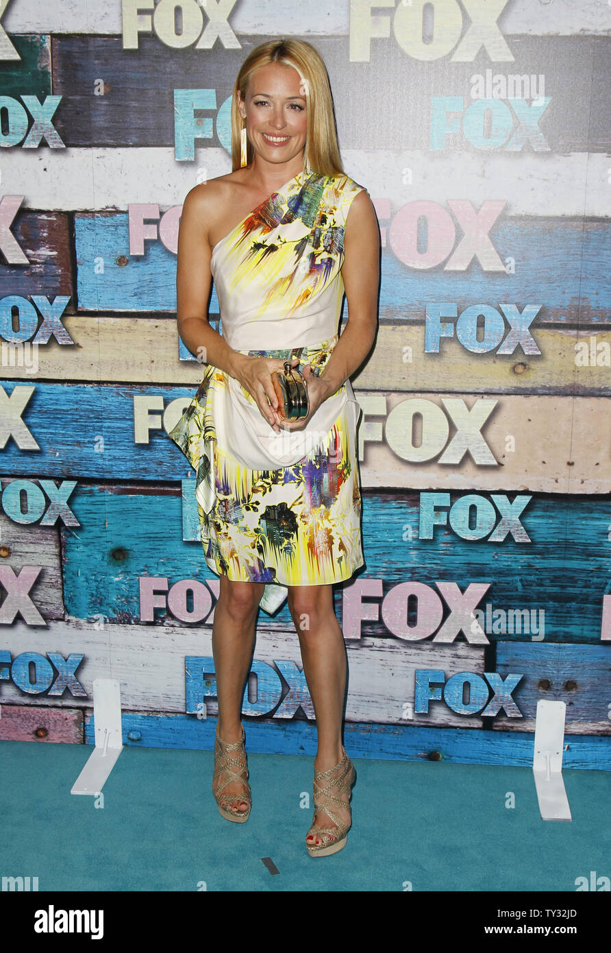 L'attrice Cat Deeley assiste la Fox All-Star Party a Los Angeles il 23 luglio 2012. UPI/Danny Moloshok Foto Stock