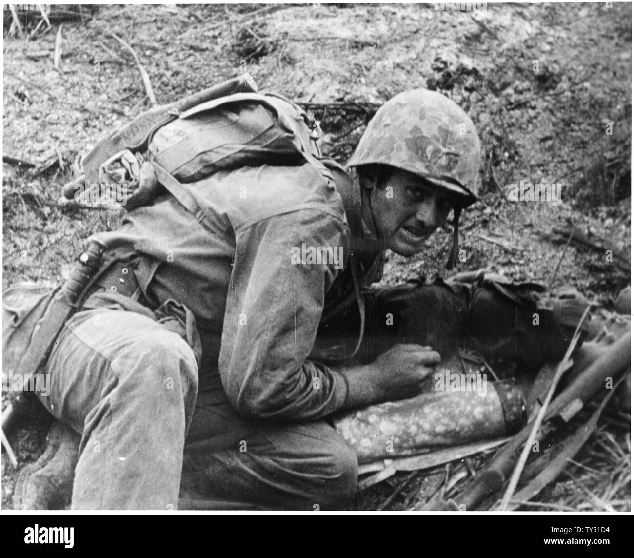 Dalla Warner Brothers motion picture Fury nel Pacifico Foto Stock