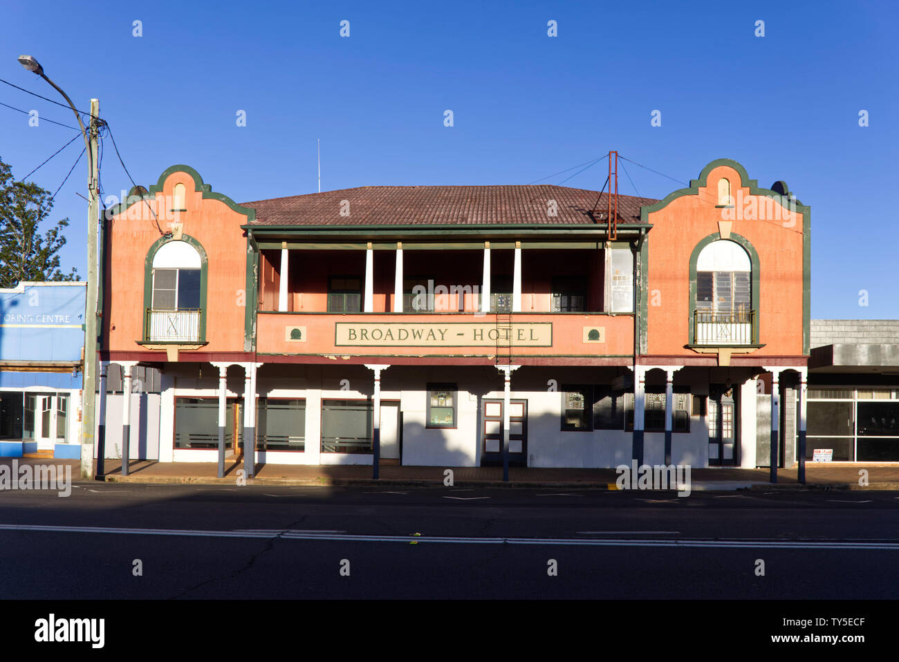 Il Broadway Hotel Kingaroy Queensland Australia Foto Stock
