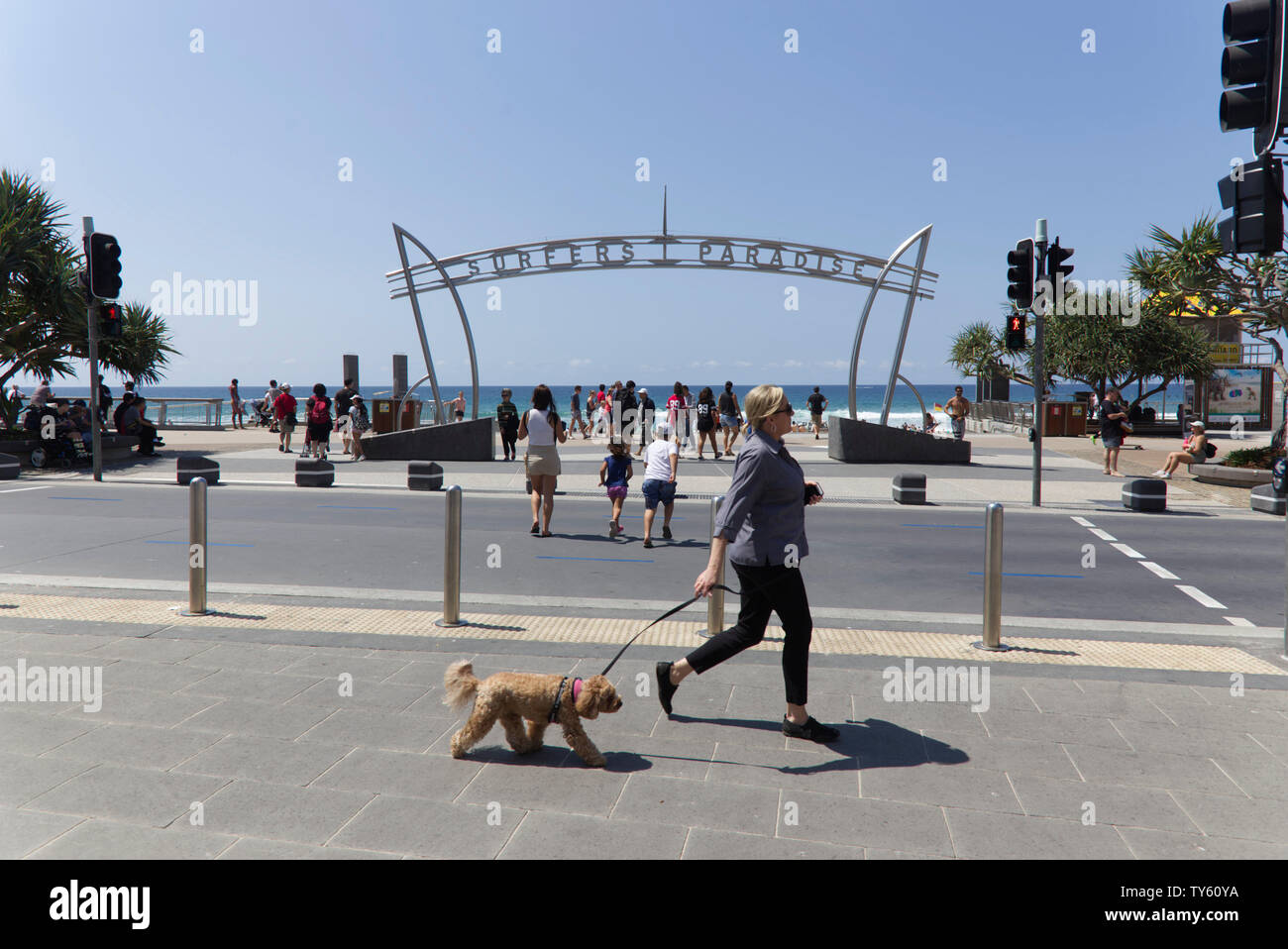 Surfers Paradise Queensland Australia Foto Stock