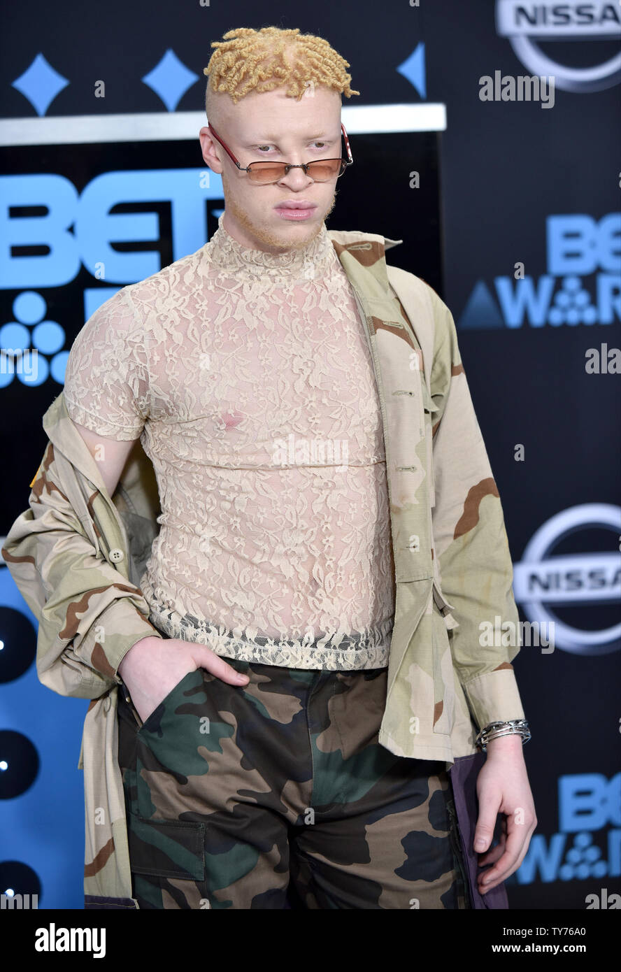 Modello Shaun Ross assiste la xvii puntata annuale dei premi al Microsoft Theatre di Los Angeles il 25 giugno 2017. La cerimonia si celebra i successi in fatto di intrattenimento e onora la musica, sport, programmi TV e filmati rilasciati tra il 1° aprile 2016 e il 31 marzo 2017. Foto di Christine masticare/UPI Foto Stock