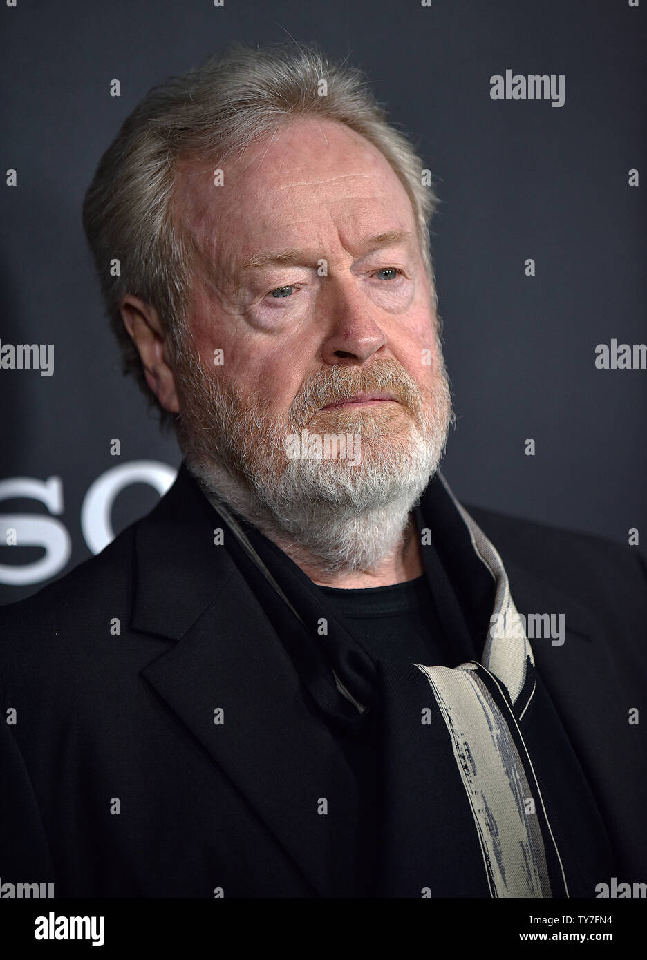 Regista Ridley Scott assiste la prima mondiale di "Tutti i soldi del mondo' al Samuel Goldwyn Theater di Beverly Hills il 18 dicembre 2017. Foto di Chris Chew/UPI Foto Stock