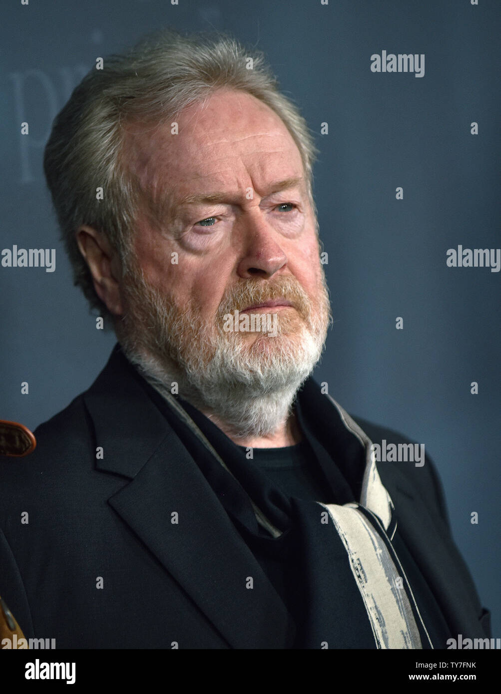 Regista Ridley Scott assiste la prima mondiale di "Tutti i soldi del mondo' al Samuel Goldwyn Theater di Beverly Hills il 18 dicembre 2017. Foto di Chris Chew/UPI Foto Stock