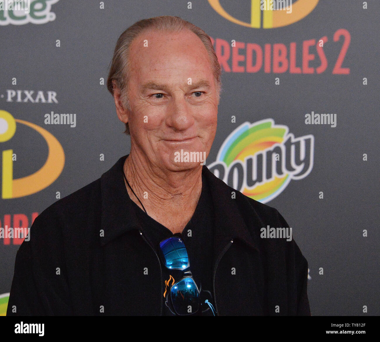Membro del cast Craig T. Nelson, la voce di Bob Parr e il sig. incredibile nel movimento animato immagine sci-fi commedia "Incredibili 2' assiste la premiere del film nella sezione di Hollywood di Los Angeles il 5 giugno 2018. Trama: Bob Parr (Sig. Incredibile) è lasciato alla cura di Jack-Jack mentre Helen (Elastigirl) è fuori di salvare il mondo. Foto di Jim Ruymen/UPI Foto Stock