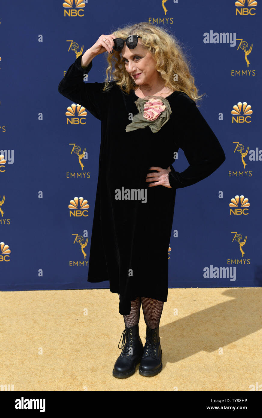 Attore Carol Kane assiste il settantesimo annuale di Primetime Emmy Awards di Microsoft, presso il teatro in downtown Los Angeles il 17 settembre 2018. Foto di Christine masticare/UPI Foto Stock