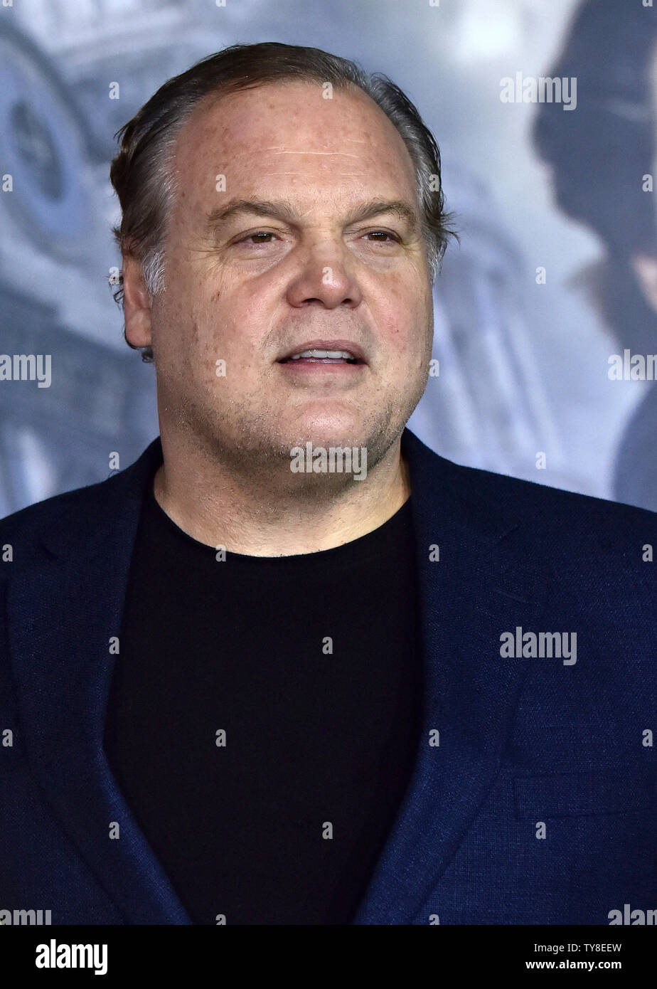 Vincent D'Onofrio assiste la premiere di 'Mortal motori' al Regency Village Theatre di Los Angeles, la California il 5 dicembre 2018. Foto di Chris Chew/UPI Foto Stock