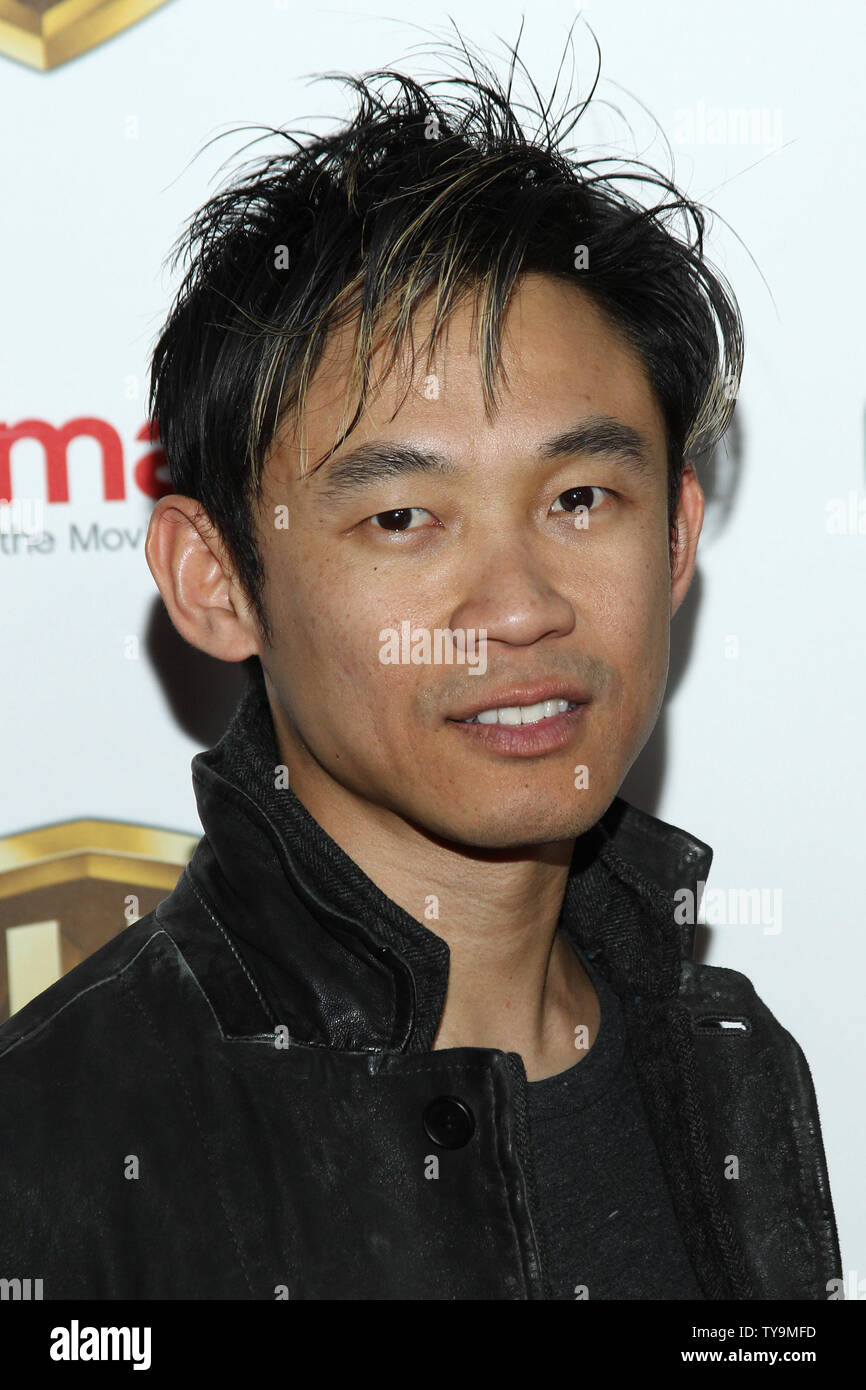 Direttore James Wan arriva per la Warner Bros Foto di presentazione a CinemaCon 2016, dal Colosseo al Caesars Palace a Las Vegas, Nevada, il 12 aprile 2016. Foto di James Atoa/UPI Foto Stock