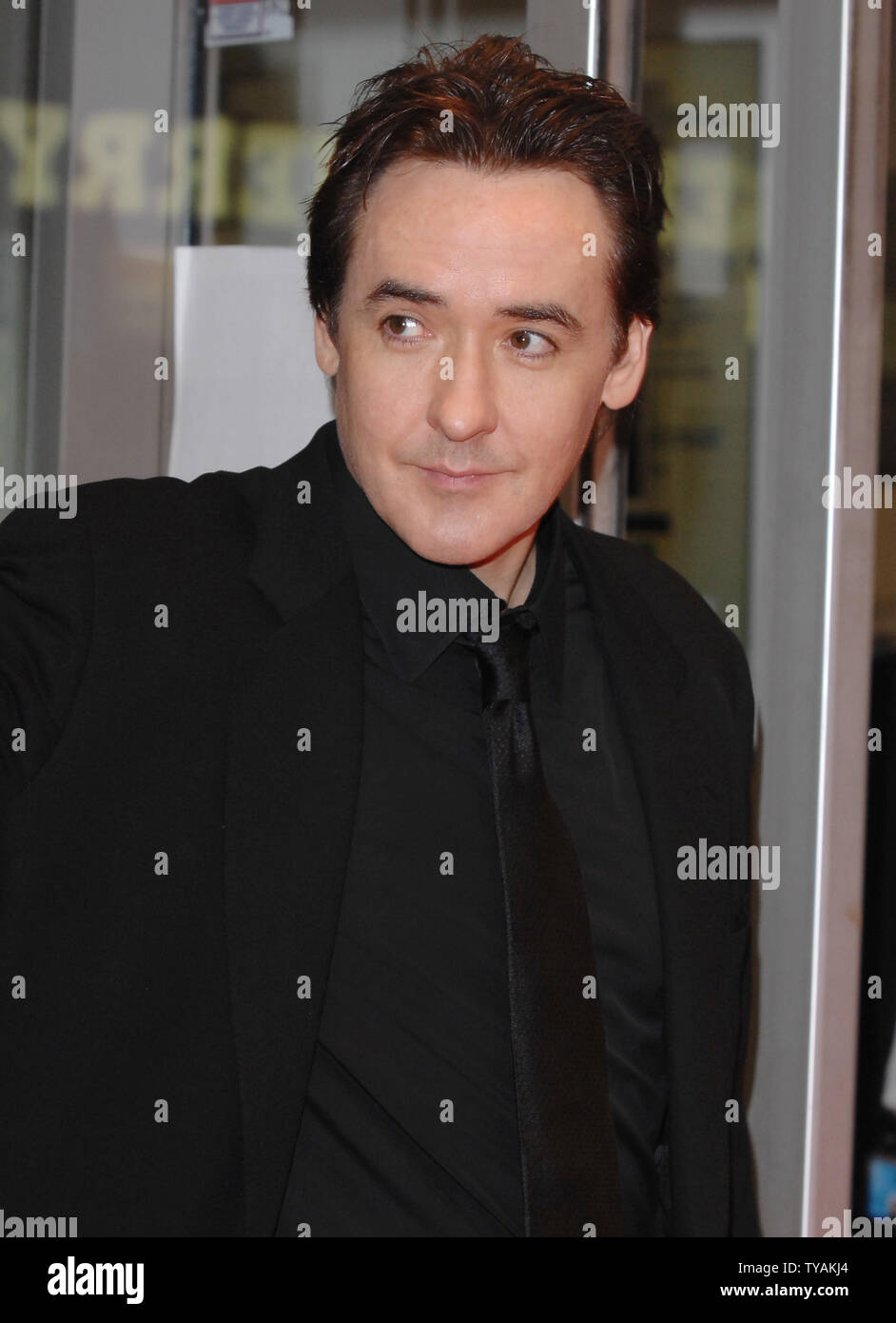 Attore americano John Cusack assiste un screening di 'grazia è andato' al London Film Festival di Odeon West End a Londra il 26 ottobre 2007. (UPI foto/Rune Hellestad) Foto Stock