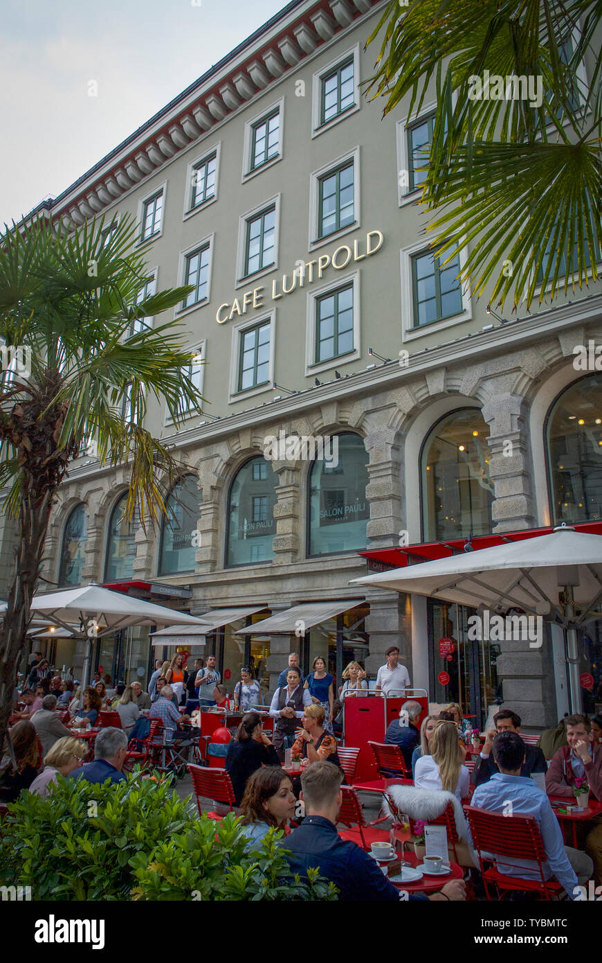 Famoso Caffè Casa di Monaco di Baviera. Il Café Luitpold Foto stock - Alamy