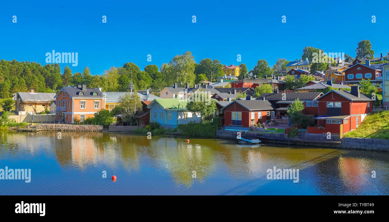 Paesaggio nordico Foto Stock