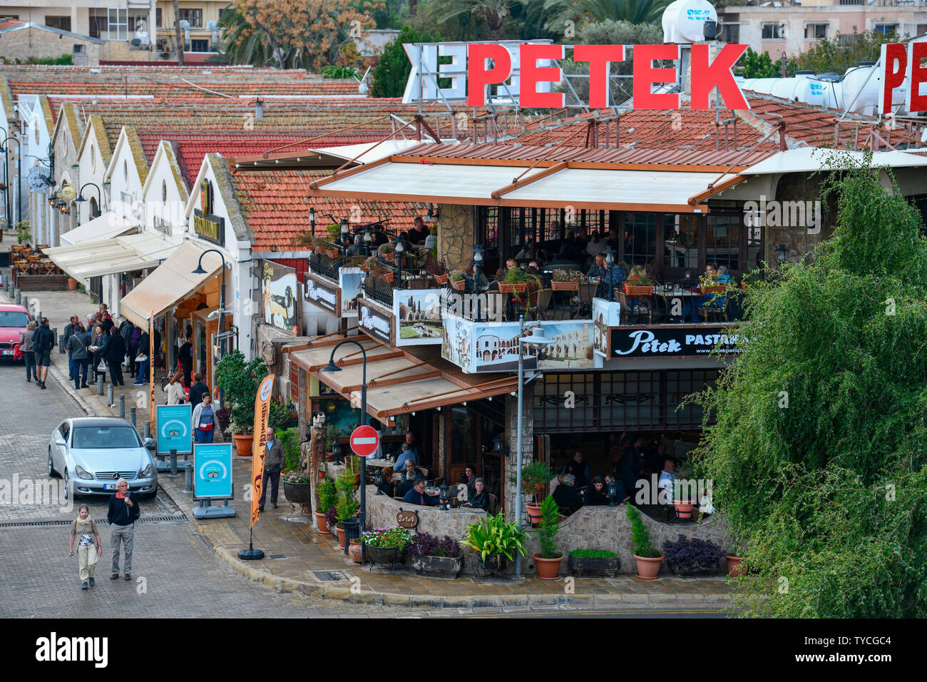 Pastahanesi Petek, Altstadt, Famagosta,Tuerkische Republik Nordzypern Foto Stock