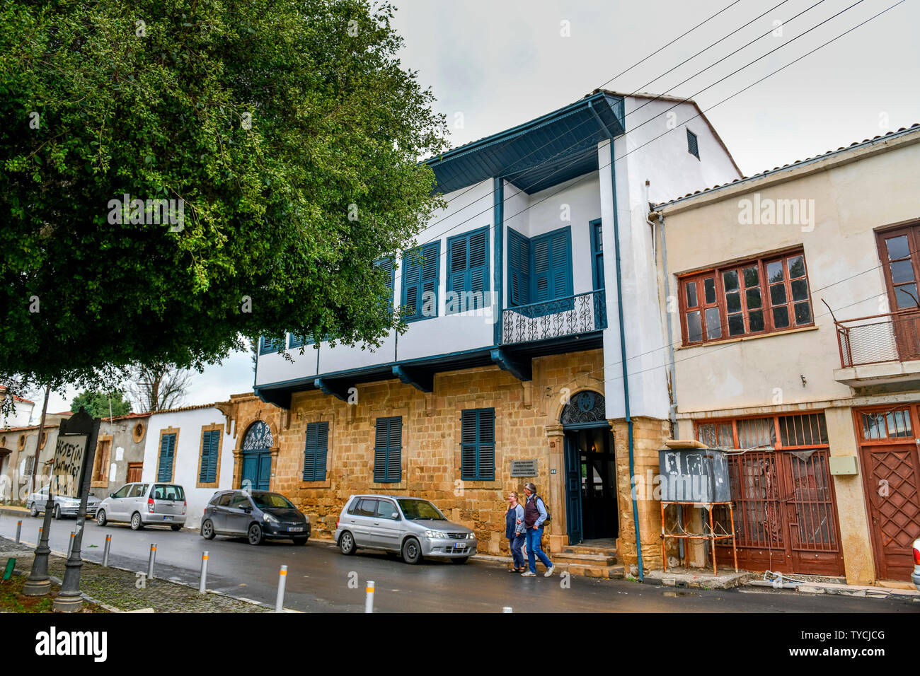 Casa di Dervish Pasha, Nikosia, la parte settentrionale di Cipro Foto Stock