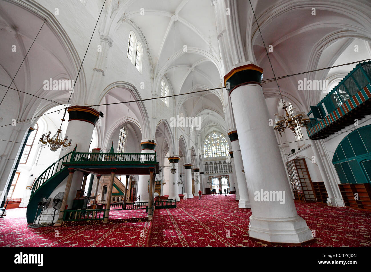 Moschee Selimiye, Nikosia, Tuerkische Republik Nordzypern Foto Stock