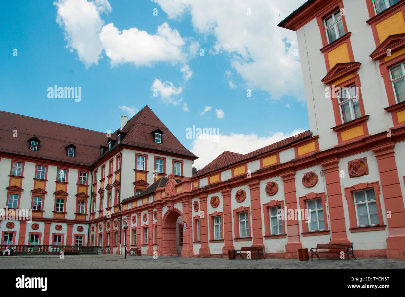 Ufficio delle imposte di Bayreuth, Baviera, Germania, Europa Foto Stock