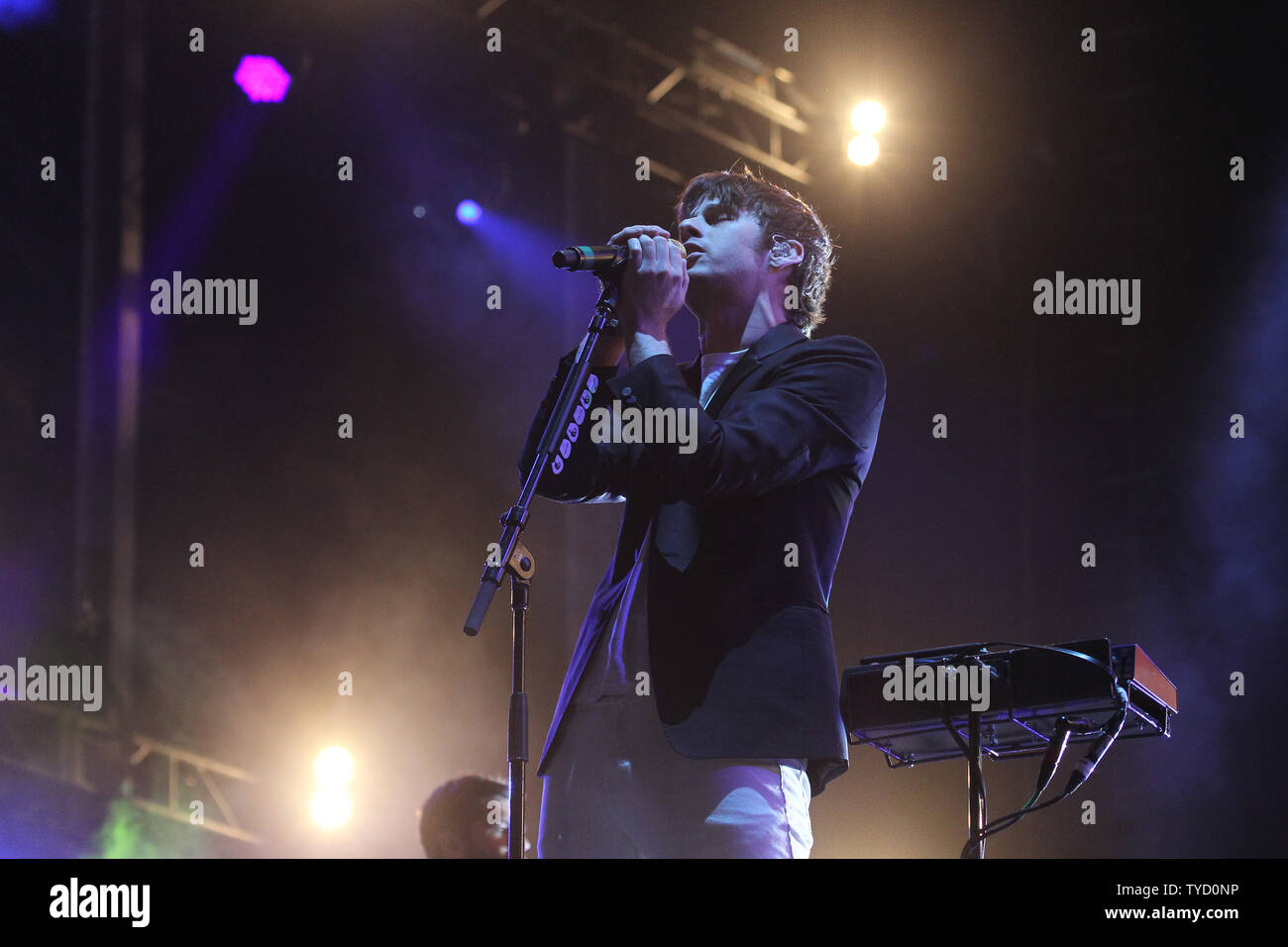 American pop rock band favorire il popolo esegue durante la trentesima bi-annuale di Rock in Rio Festival di musica a MGM Grand a Las Vegas, Nevada maggio su 8, 2015. Foto di James Atoa/UPI Foto Stock