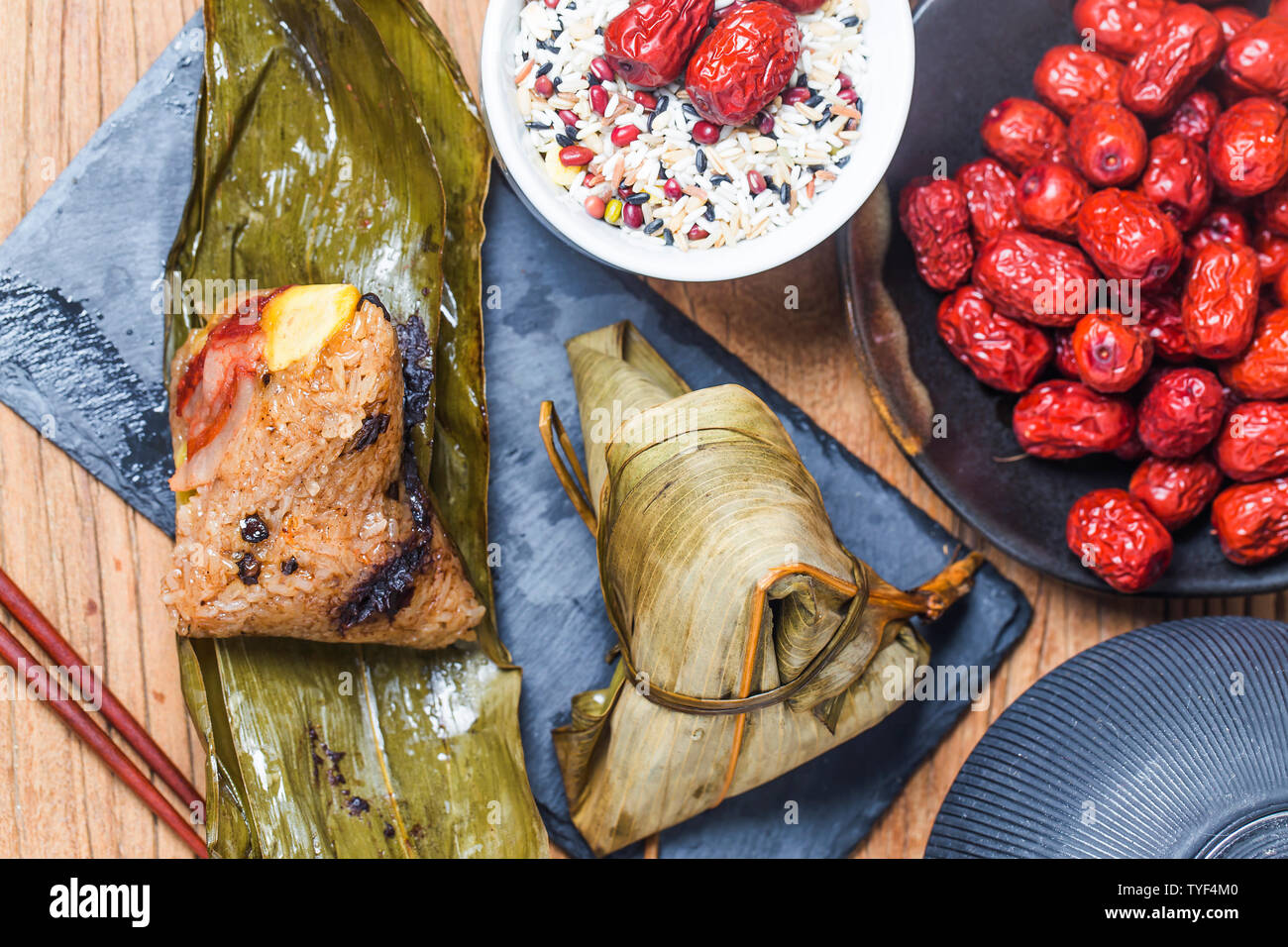 Dragon Boat Festival gnocchi di riso Foto Stock