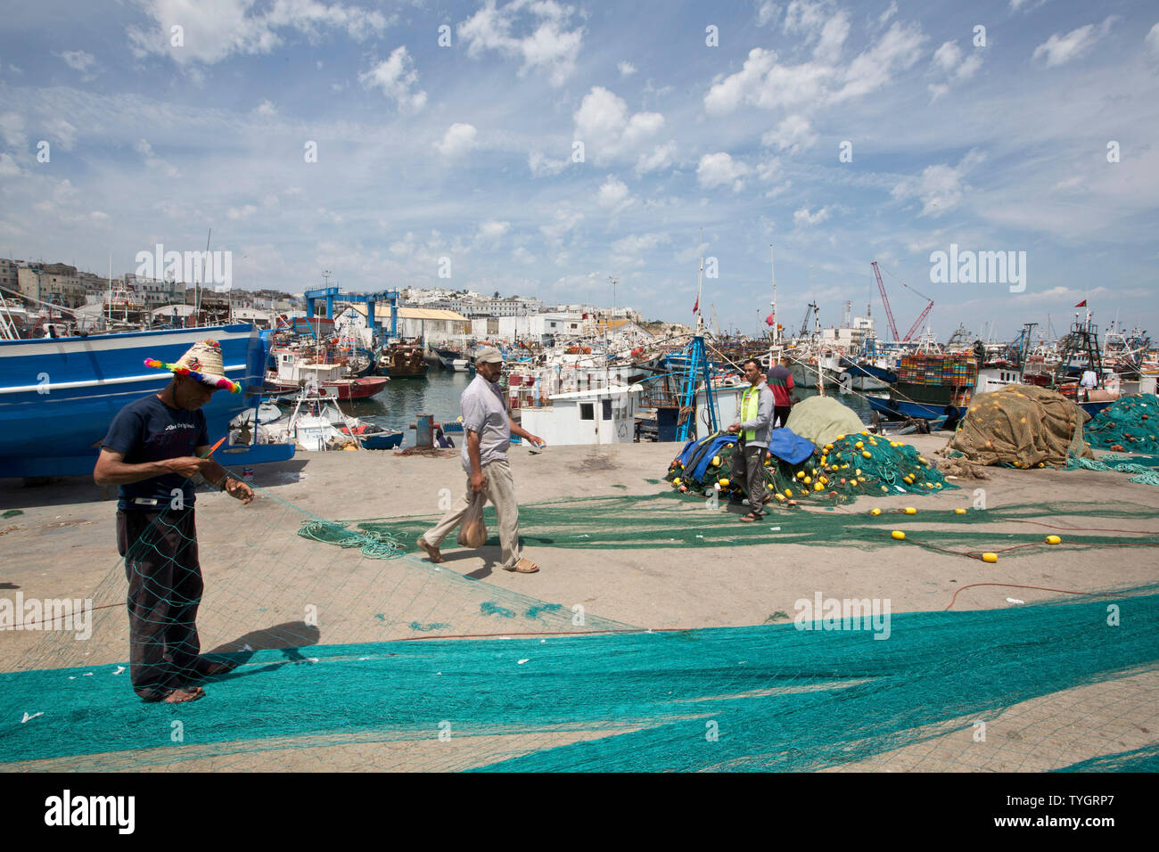 Tangeri, Marocco Foto Stock