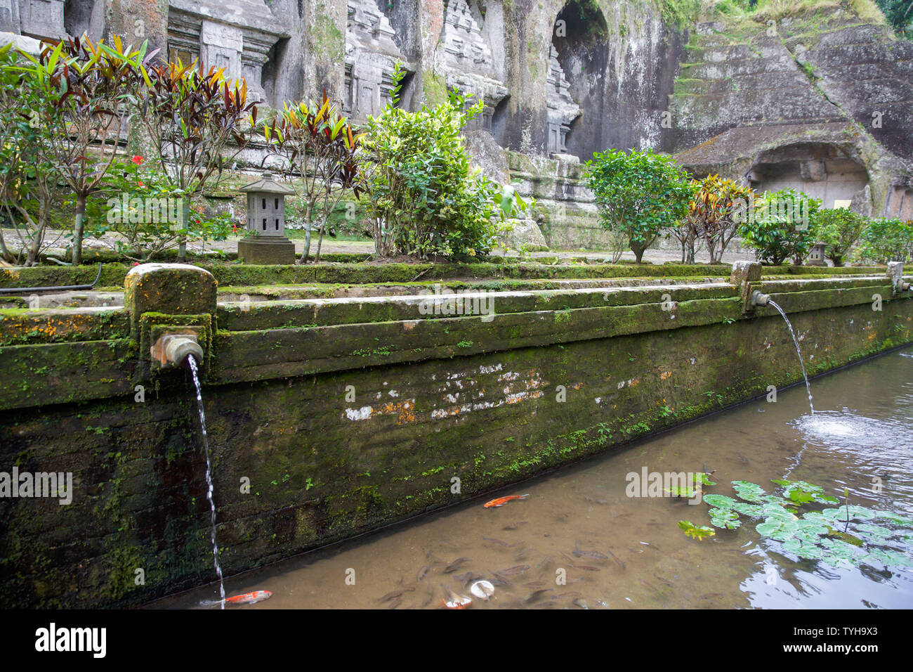 Gunung Kawi Bali Foto Stock