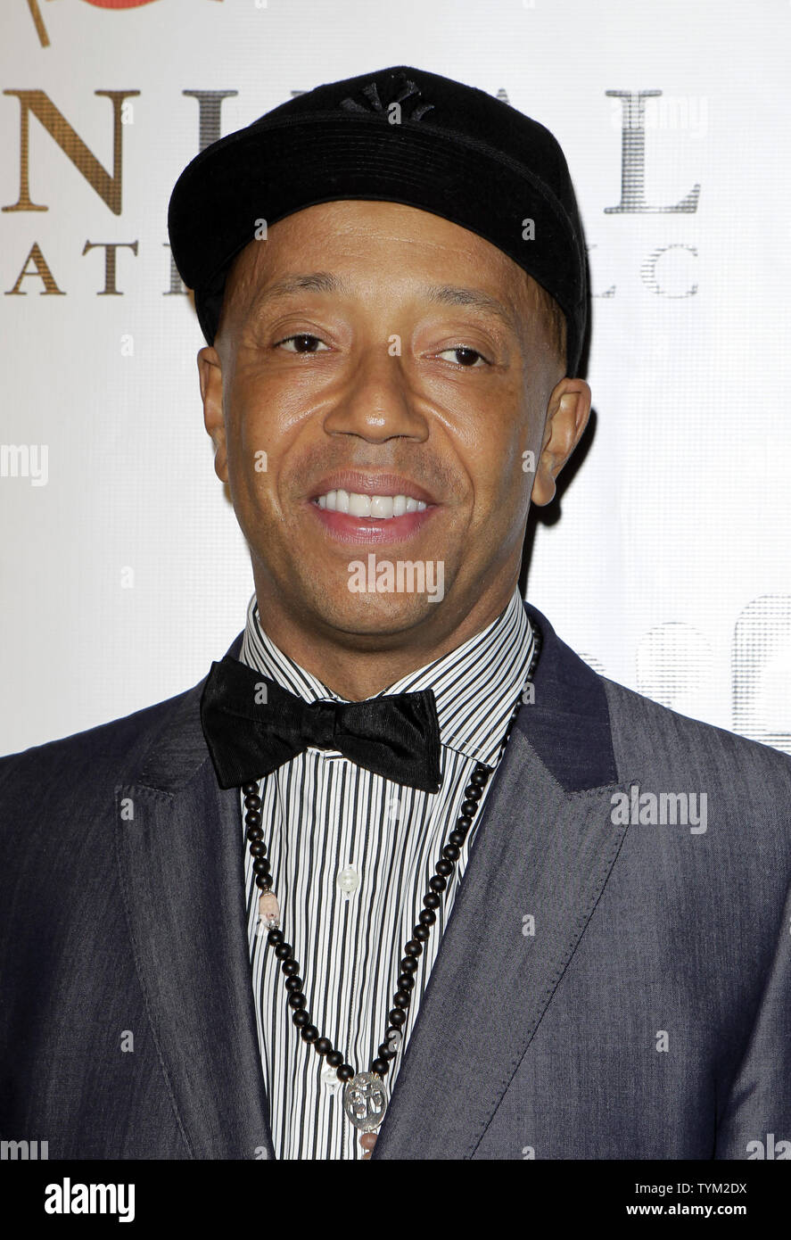 Russell Simmons arriva al venticinquesimo grandi leggende dello sport cena a beneficiare del Fondo di Buoniconti per curare la paralisi al Waldorf Astoria di New York City il 27 settembre 2010. UPI/John Angelillo Foto Stock