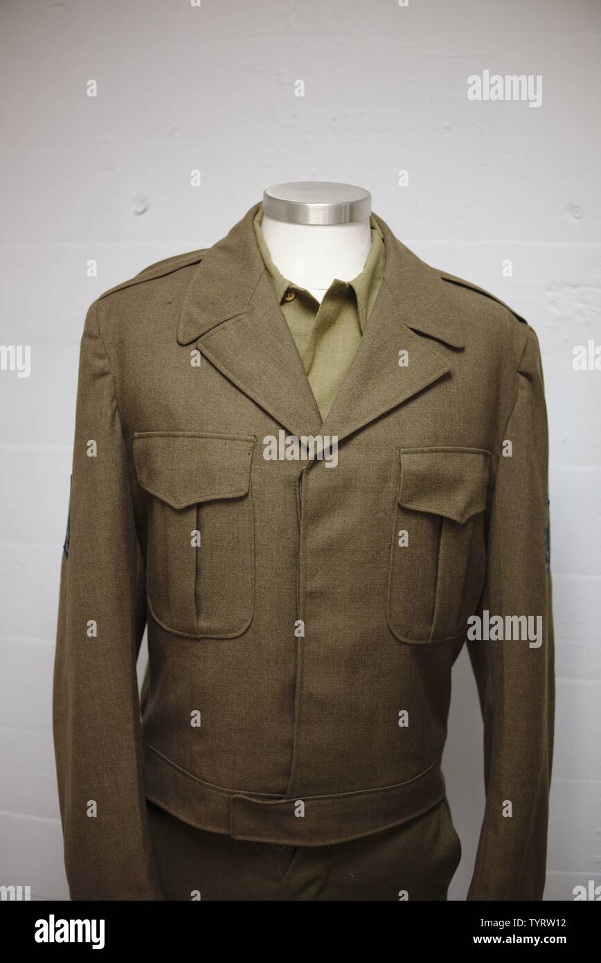 Negli anni Quaranta era esercito degli Stati Uniti uniforme. Foto Stock