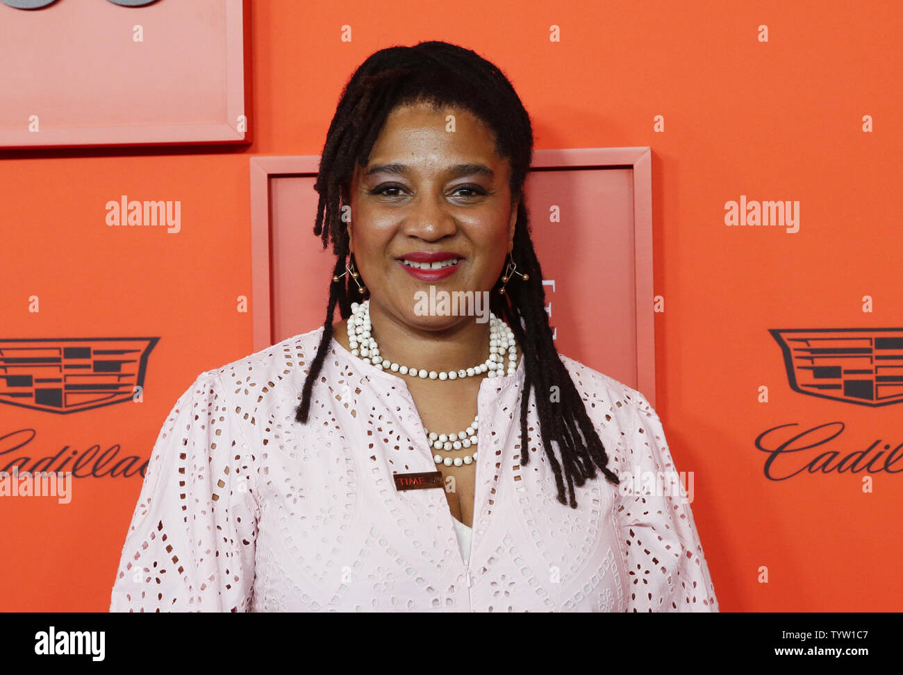 Lynn Nottage arriva sul tappeto rosso al tempo 2019 100 Gala a Frederick P. Rose Hall, Jazz al Lincoln Center il 23 aprile 2019 a New York City. Tempo 100 celebra il tempo elenco delle 100 persone più influenti nel mondo. Foto di Giovanni Angelillo/UPI Foto Stock