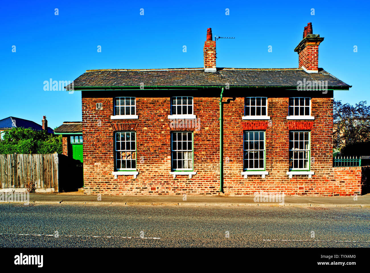 Stockton e Darlington Railway Building, Yarm linea di diramazione, Yarm on Tees, Nord Est Inghilterra Foto Stock